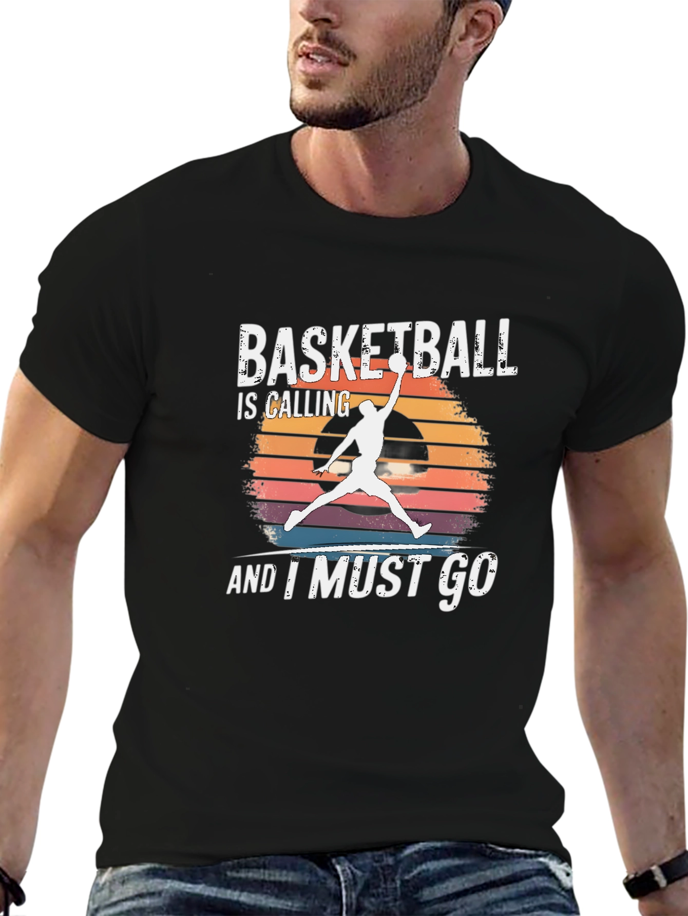 Basketball is Calling Graphic Tee