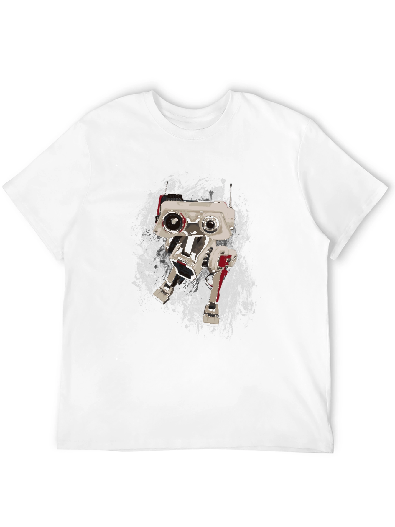 Droid Graphic Tee - Sci-Fi Robot Design