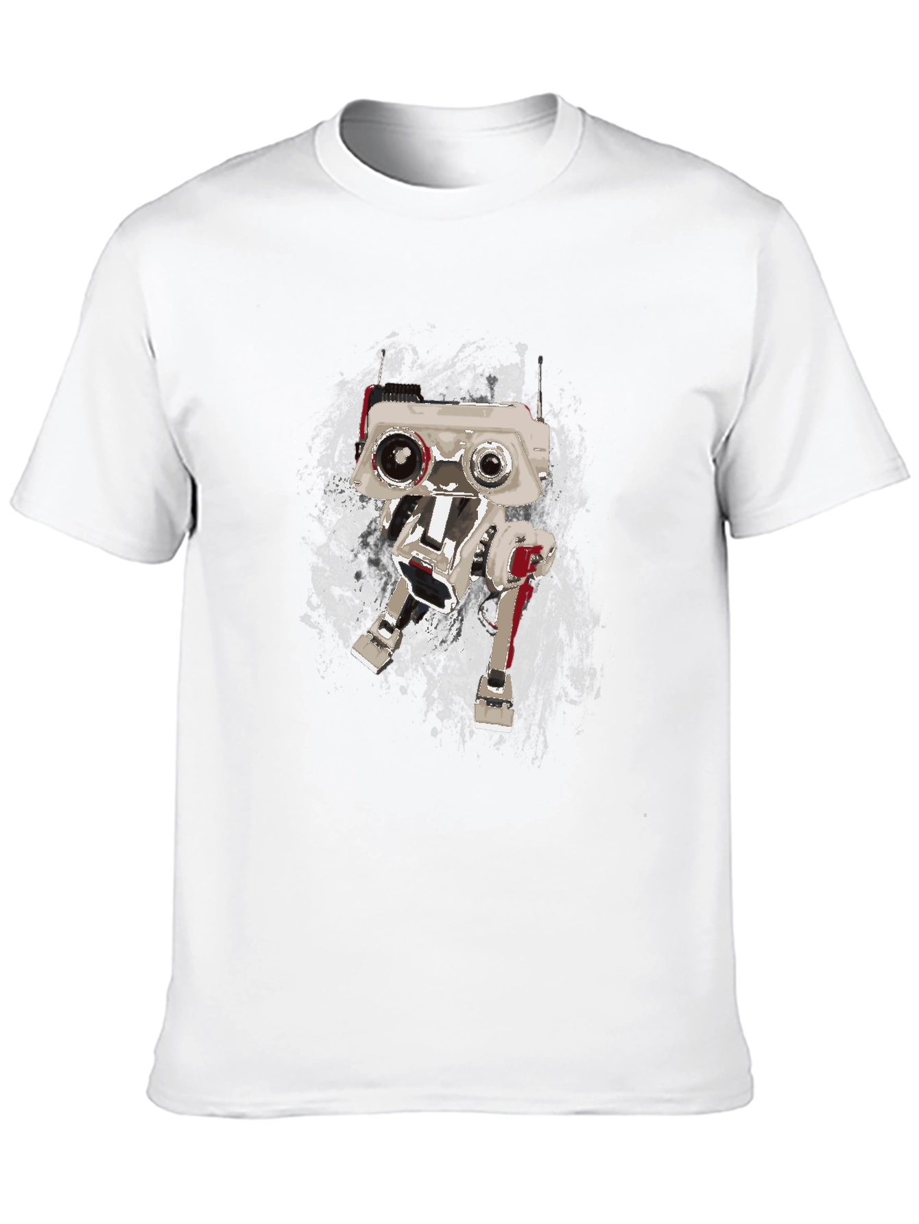 Droid Graphic Tee - Sci-Fi Robot Design