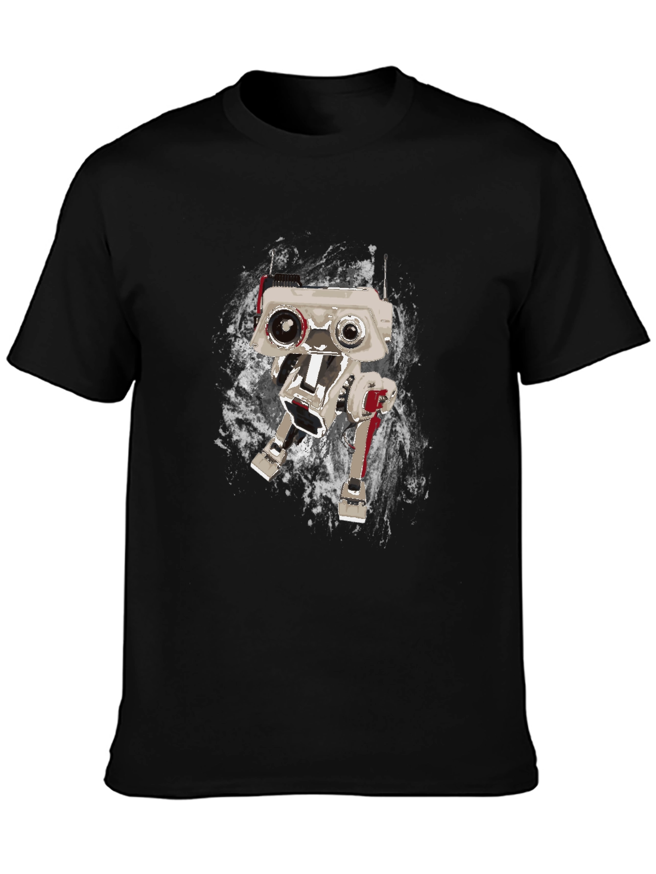 Droid Graphic Tee - Sci-Fi Robot Design