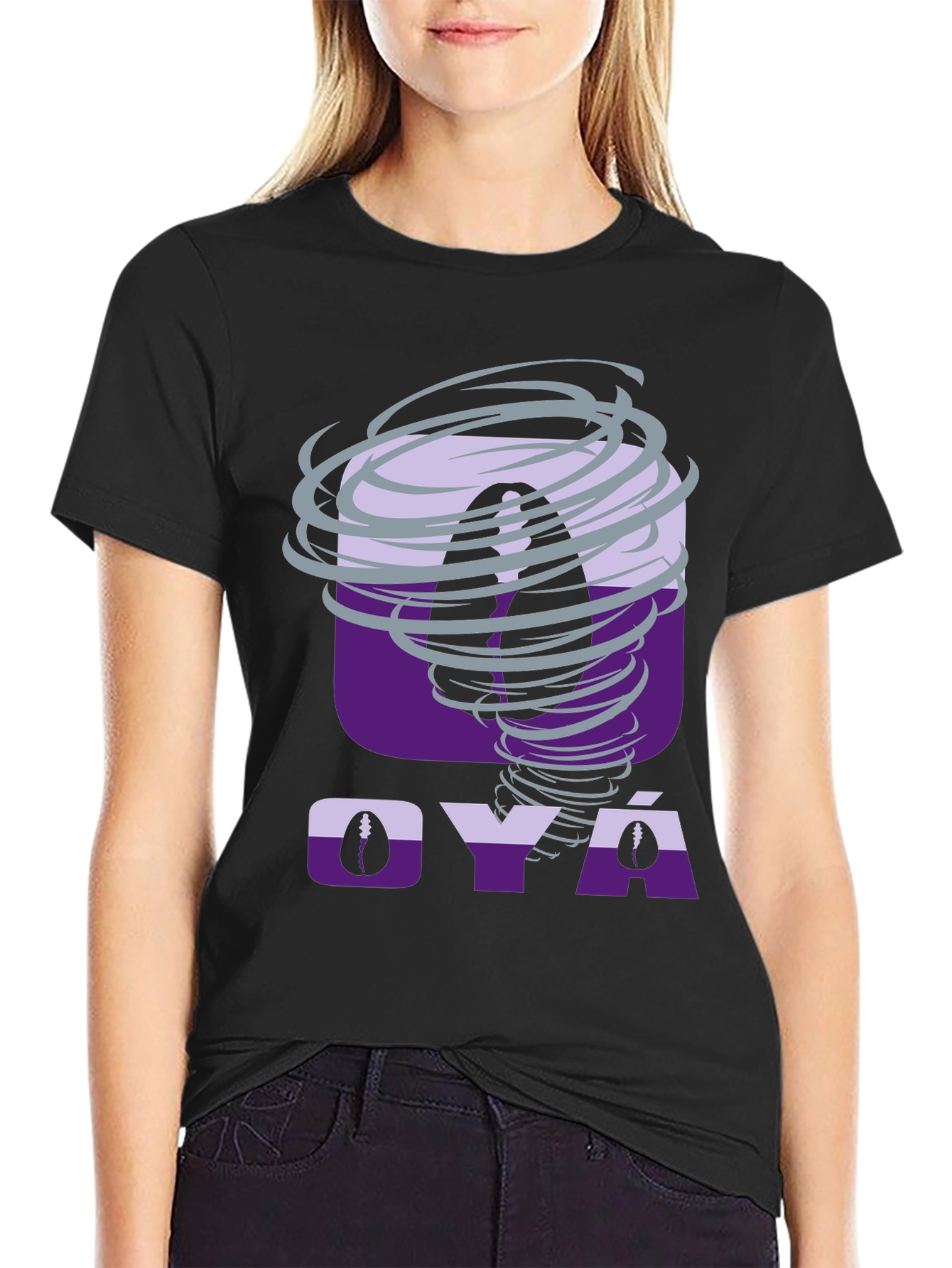 Oya Tornado T-Shirt - Unique Graphic Tee