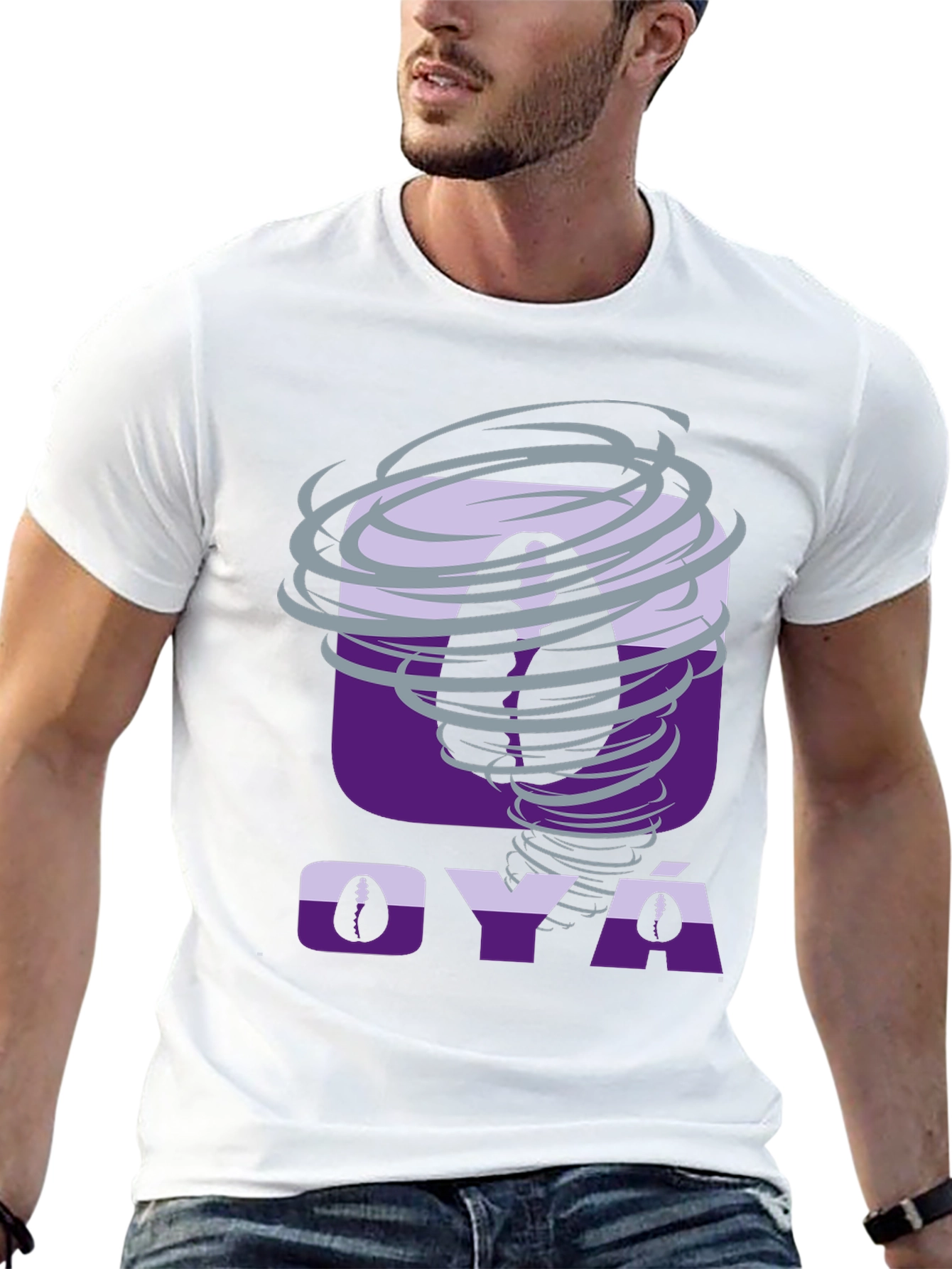 Oya Tornado T-Shirt - Unique Graphic Tee