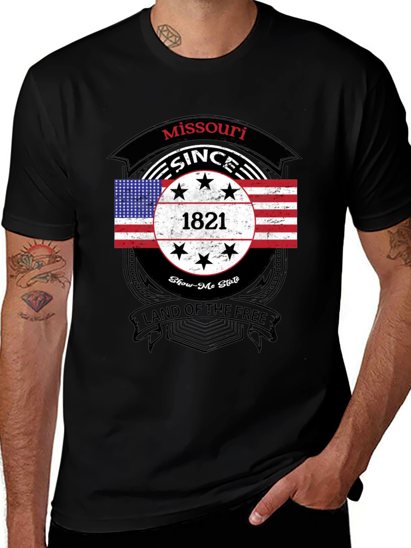 Missouri Since 1821 Graphic Tee