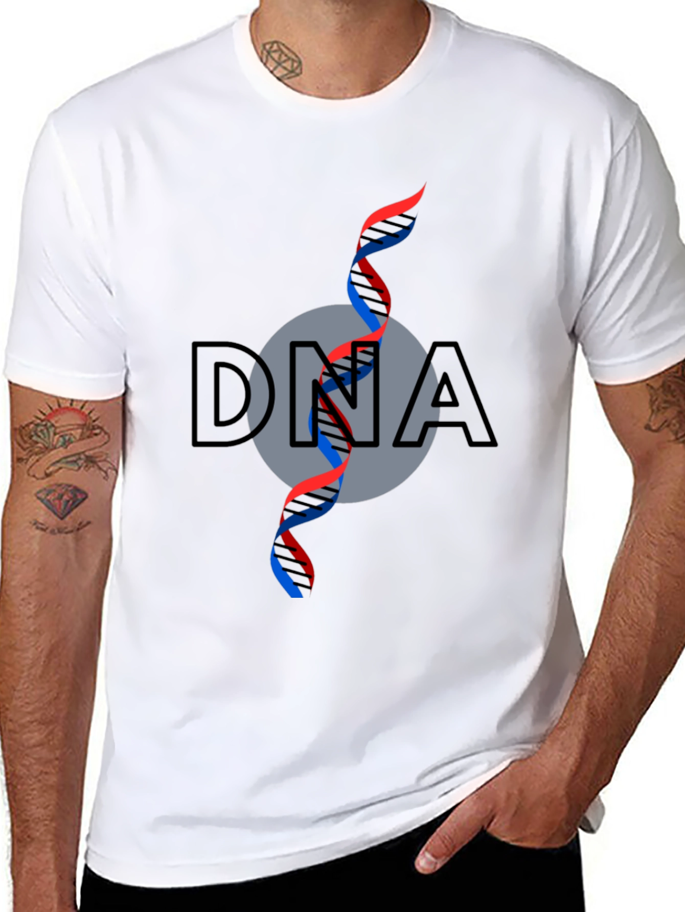 DNA Graphic T-Shirt - Science Tee