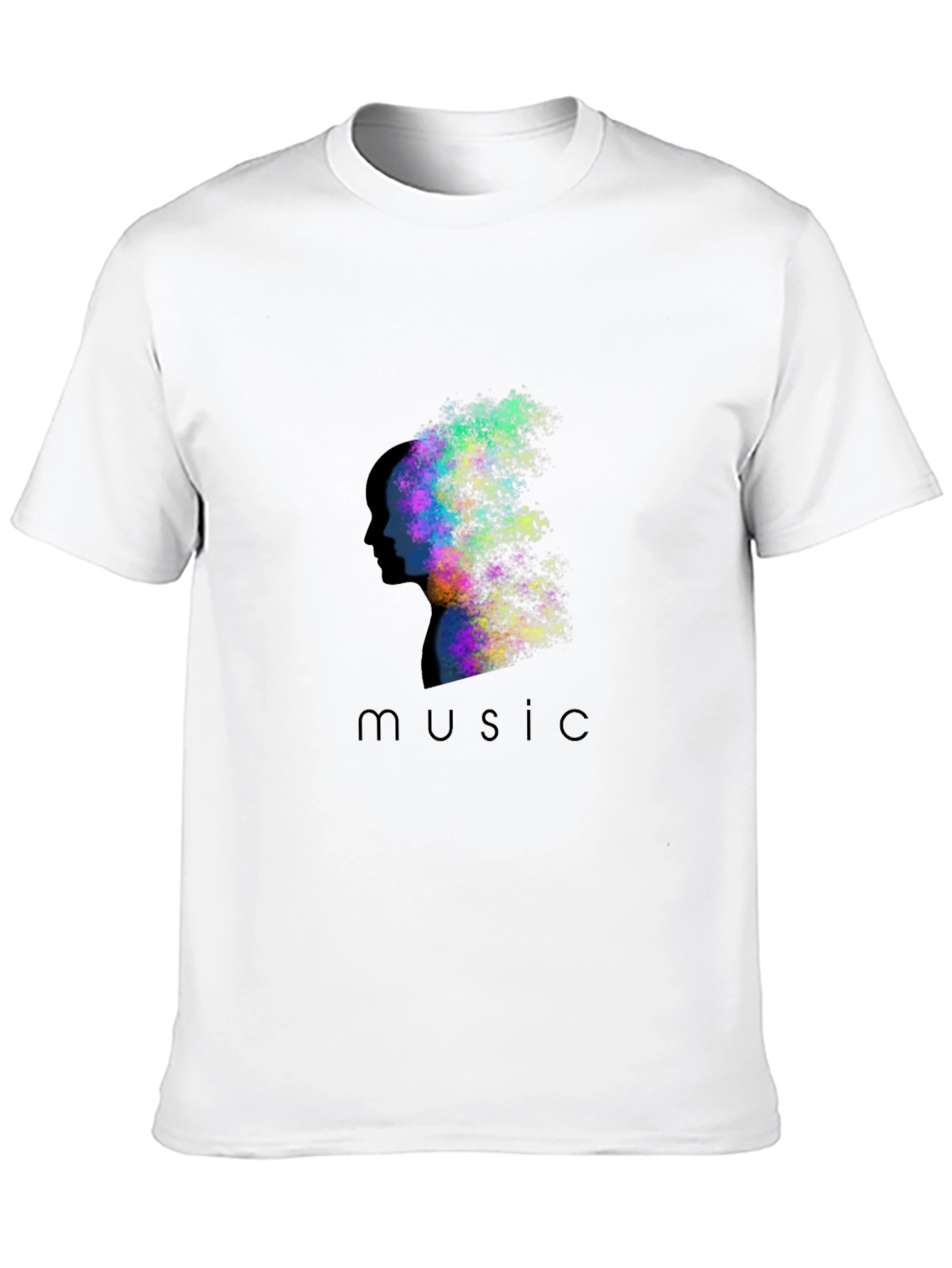 Music Mind T-Shirt - Artistic Graphic Tee