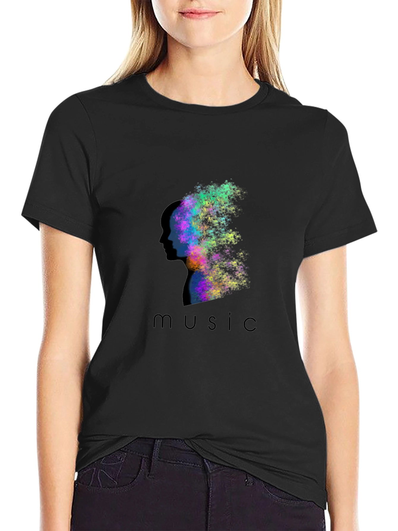 Music Mind T-Shirt - Artistic Graphic Tee