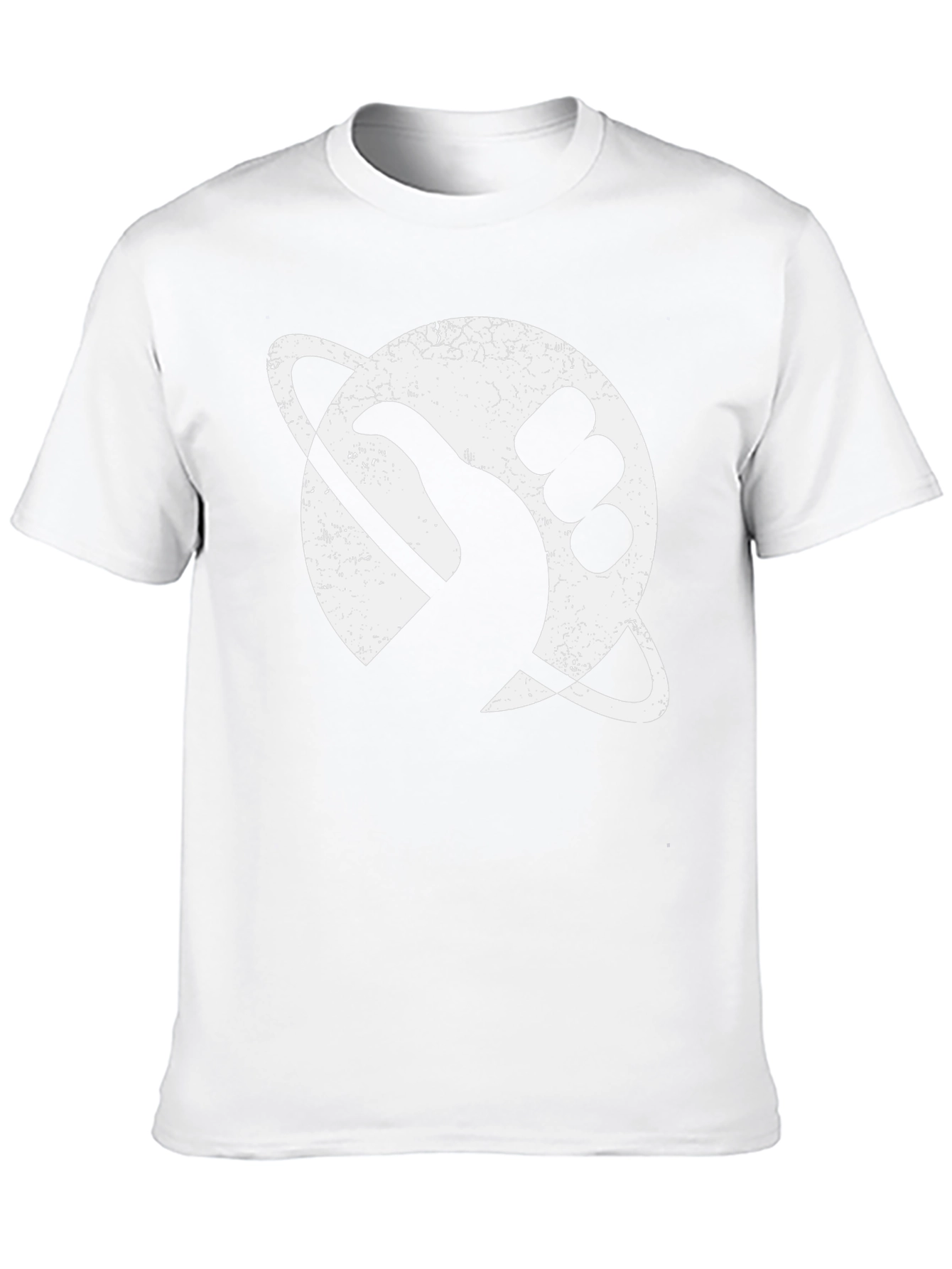 Retro Space Graphic T-Shirt - Black