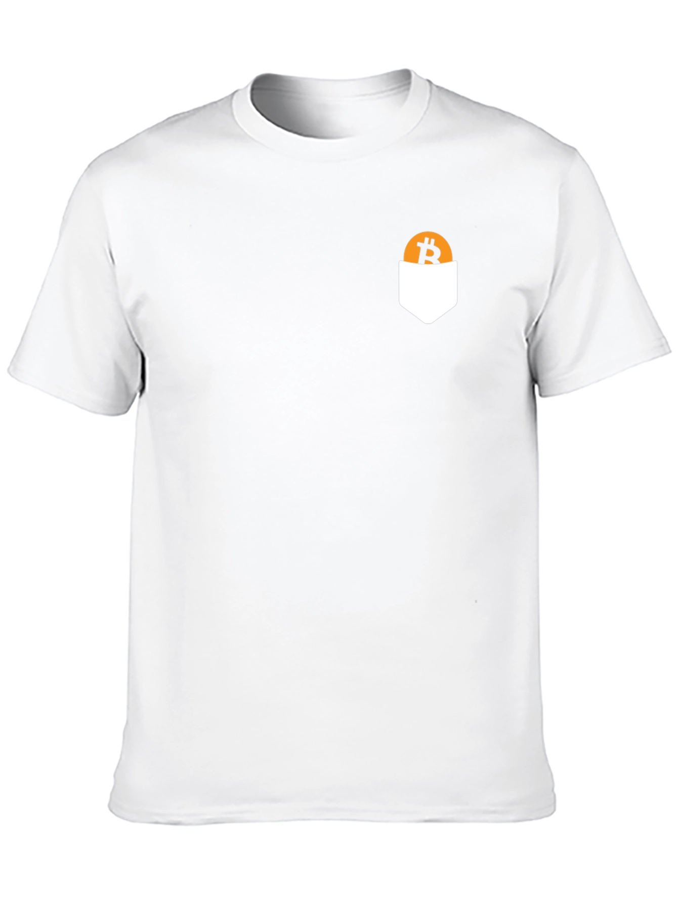Bitcoin Pocket T-Shirt - Crypto Currency Tee