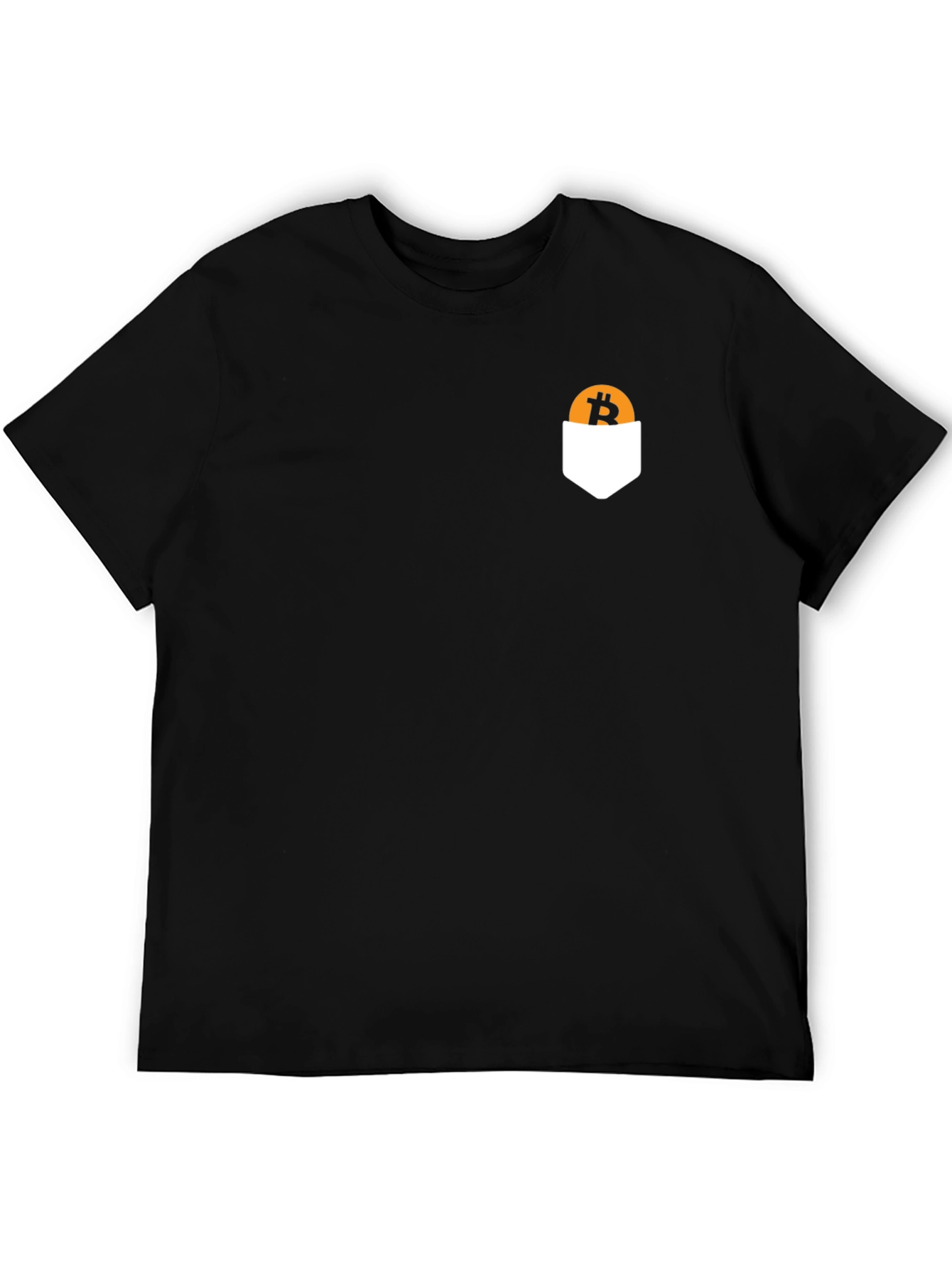 Bitcoin Pocket T-Shirt - Crypto Currency Tee