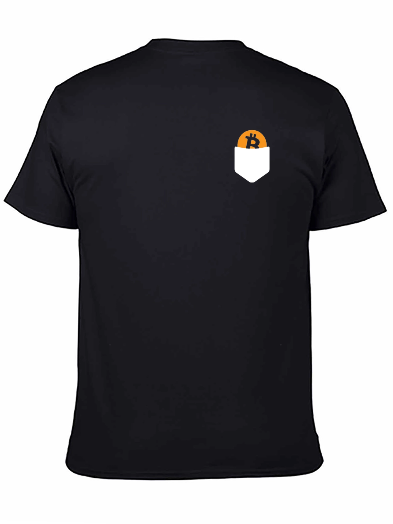 Bitcoin Pocket T-Shirt - Crypto Currency Tee