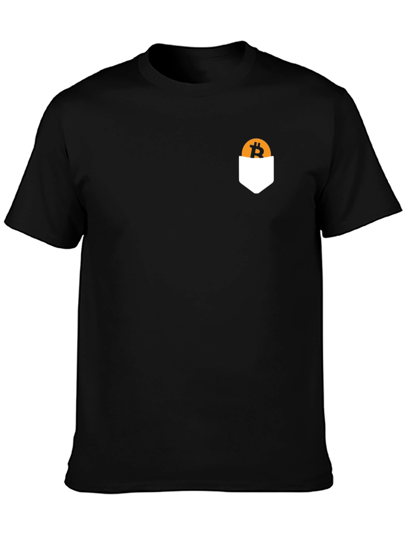Bitcoin Pocket T-Shirt - Crypto Currency Tee