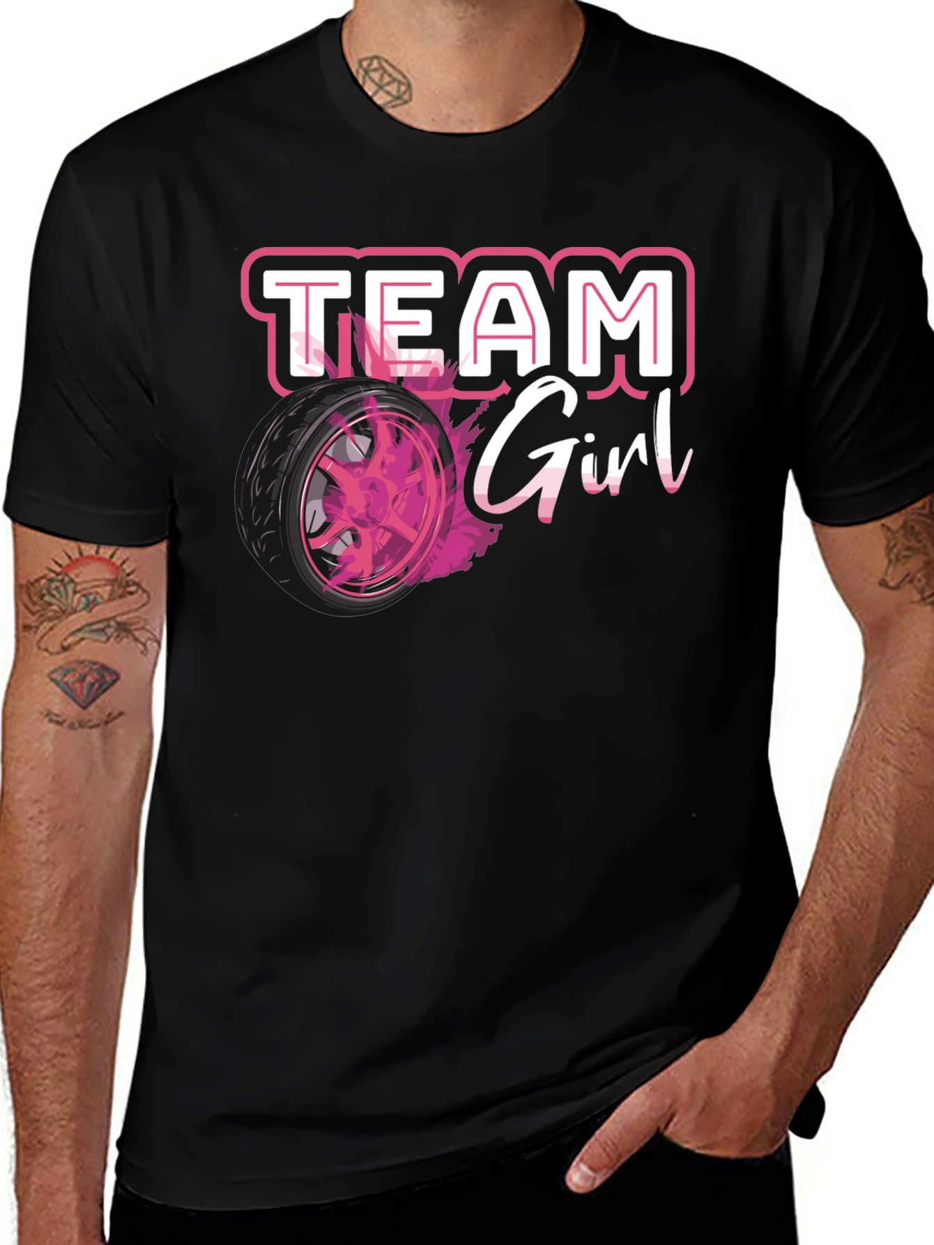 Team Girl Gender Reveal T-Shirt
