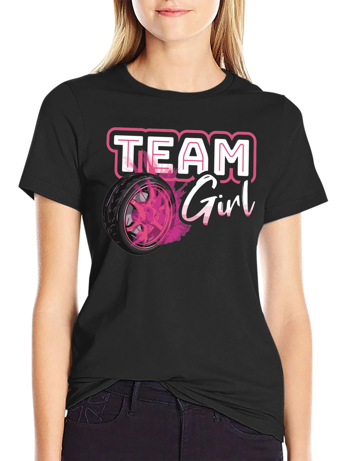 Team Girl Gender Reveal T-Shirt