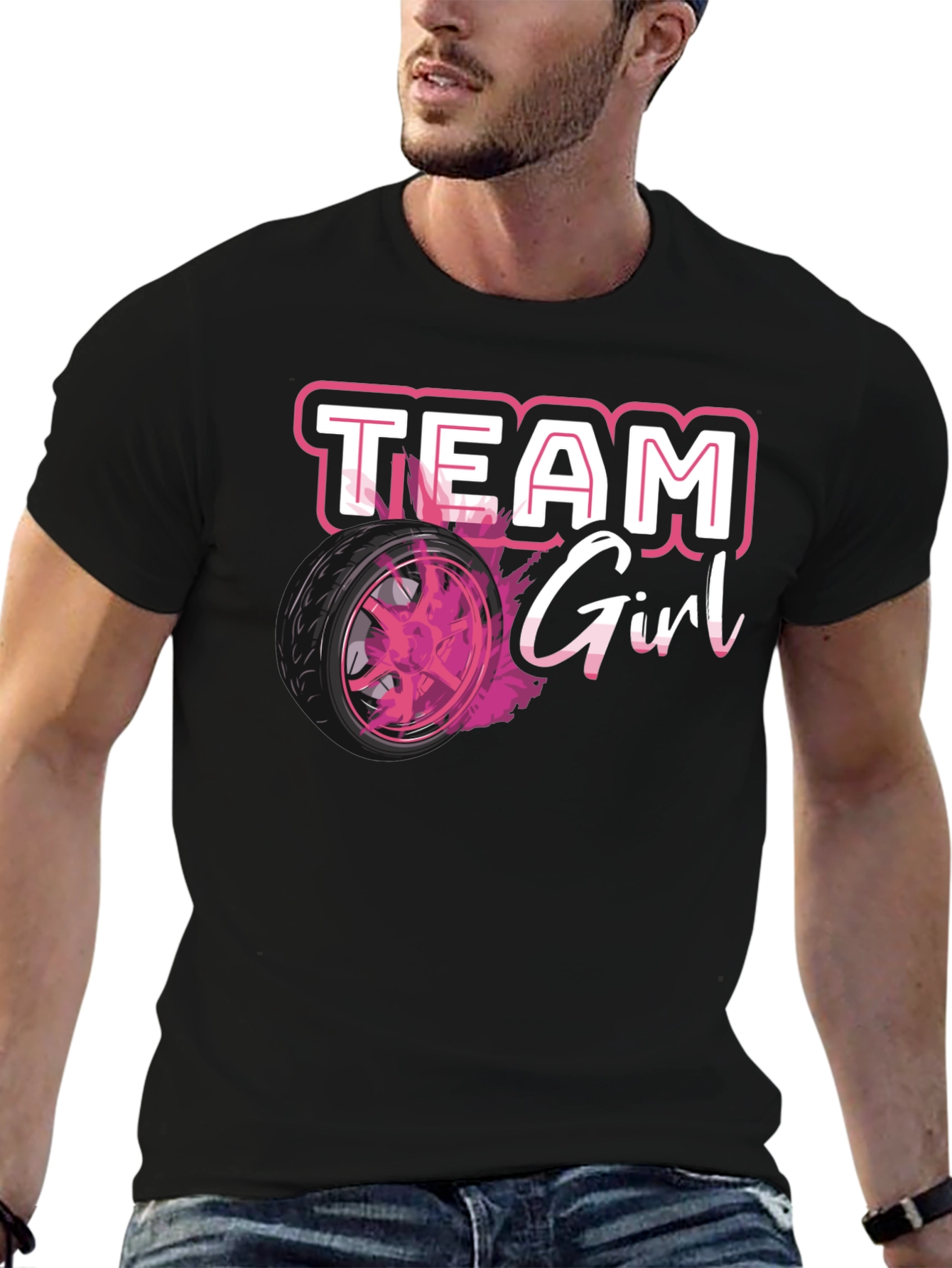 Team Girl Gender Reveal T-Shirt
