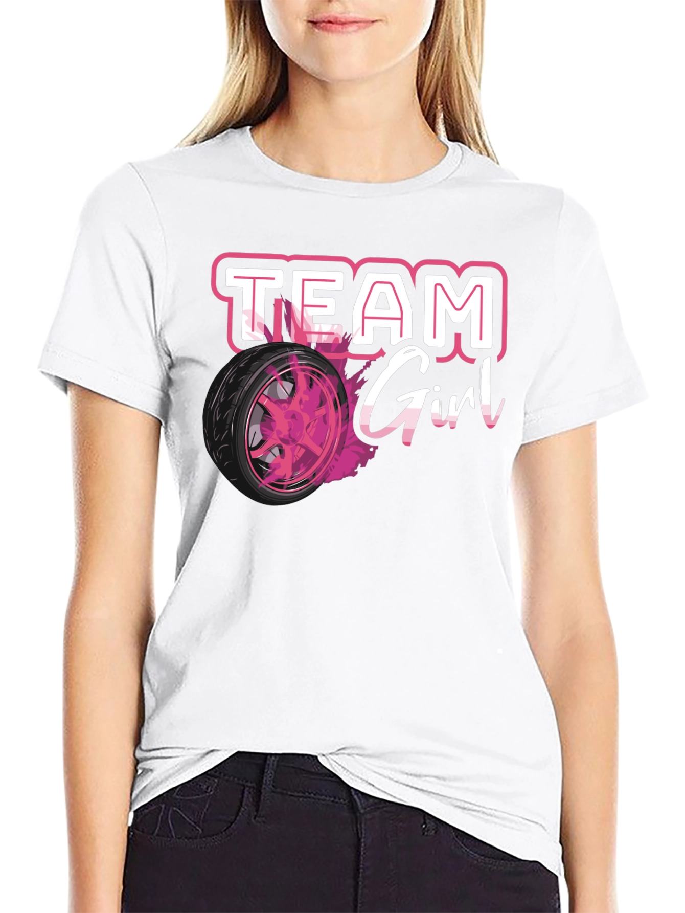 Team Girl Gender Reveal T-Shirt