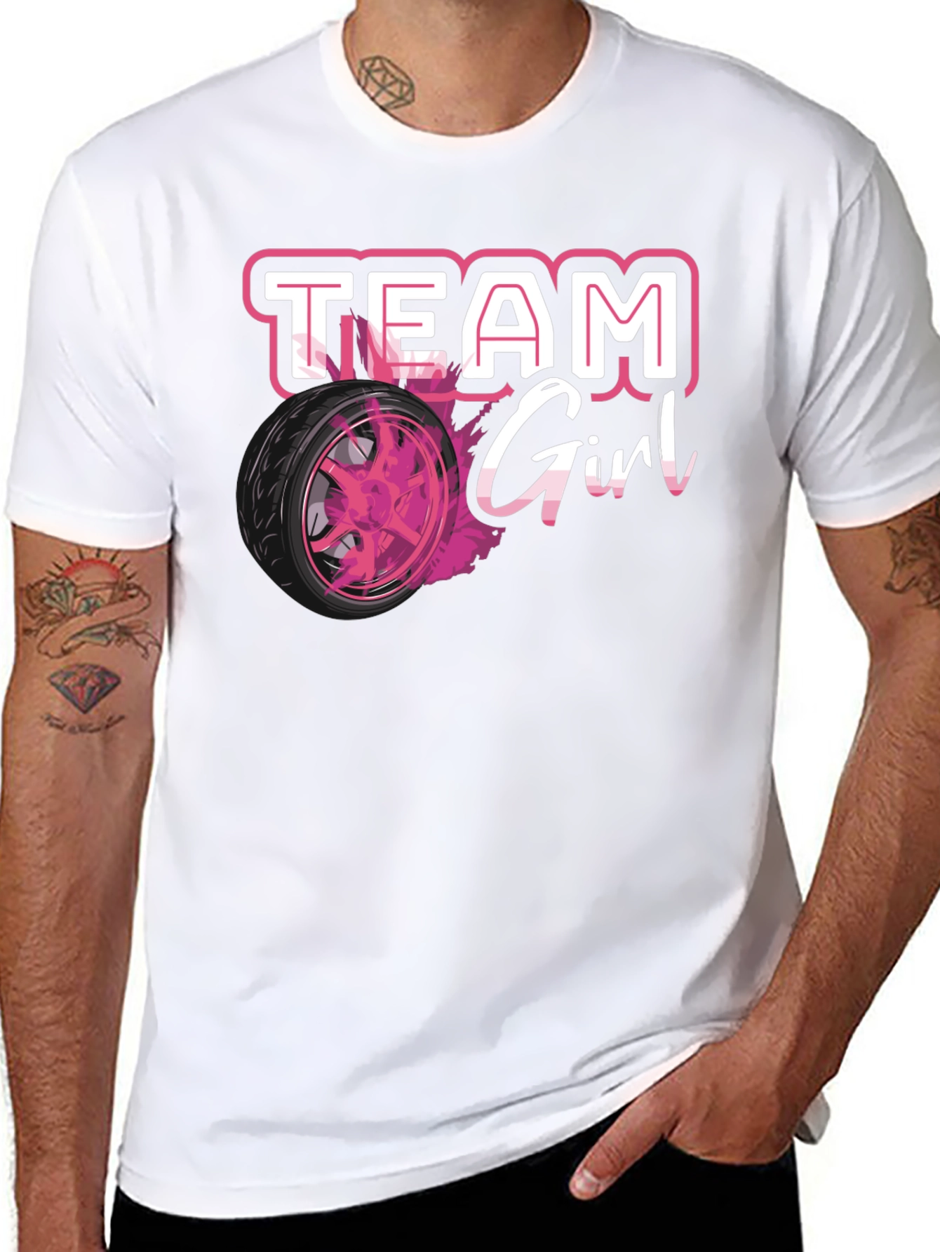 Team Girl Gender Reveal T-Shirt