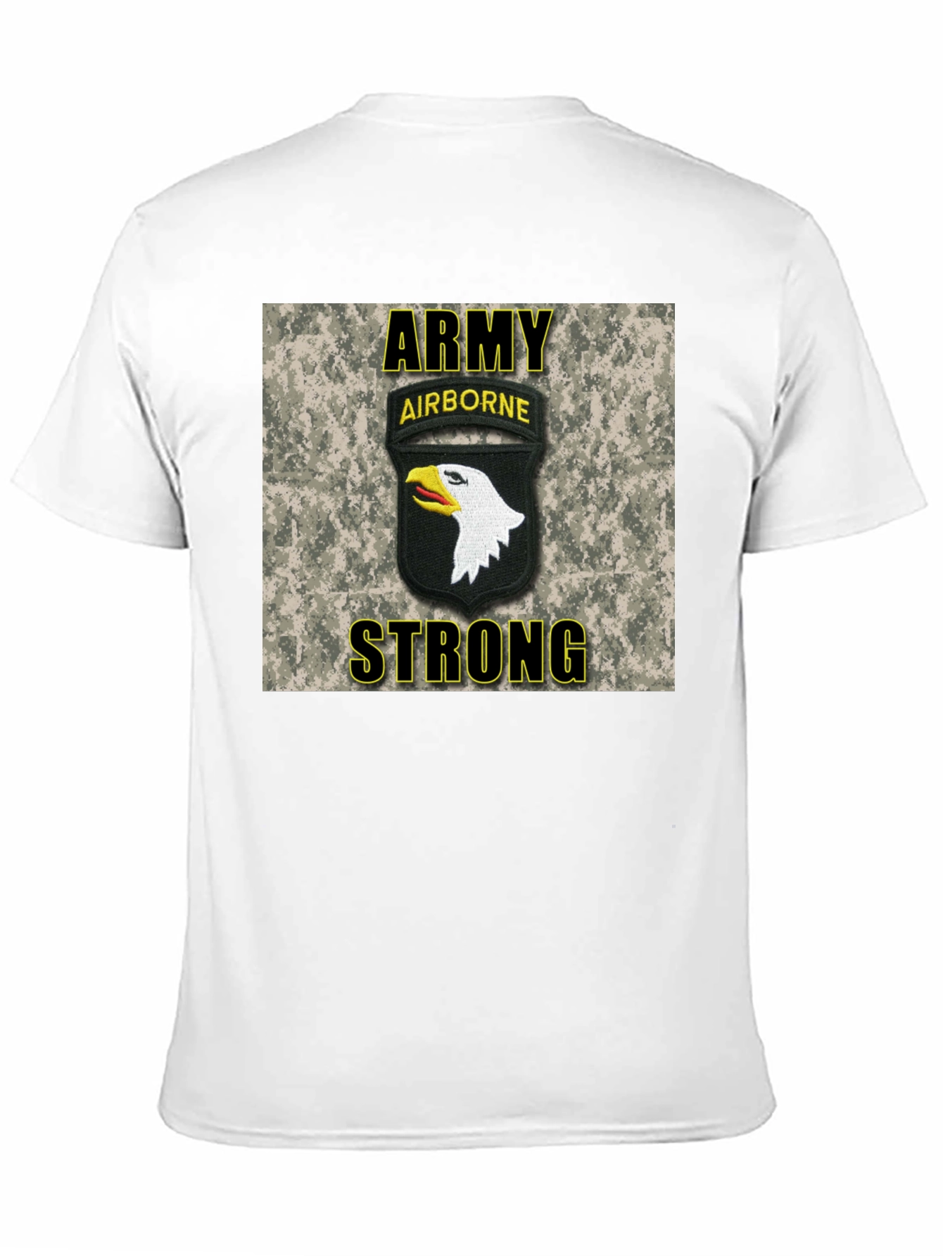 Army Airborne Strong T-Shirt - Black