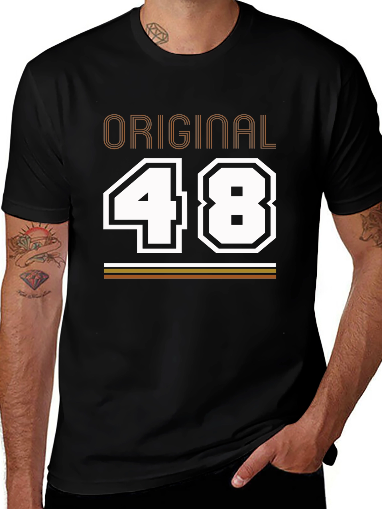 Original 48 Graphic Tee - Black