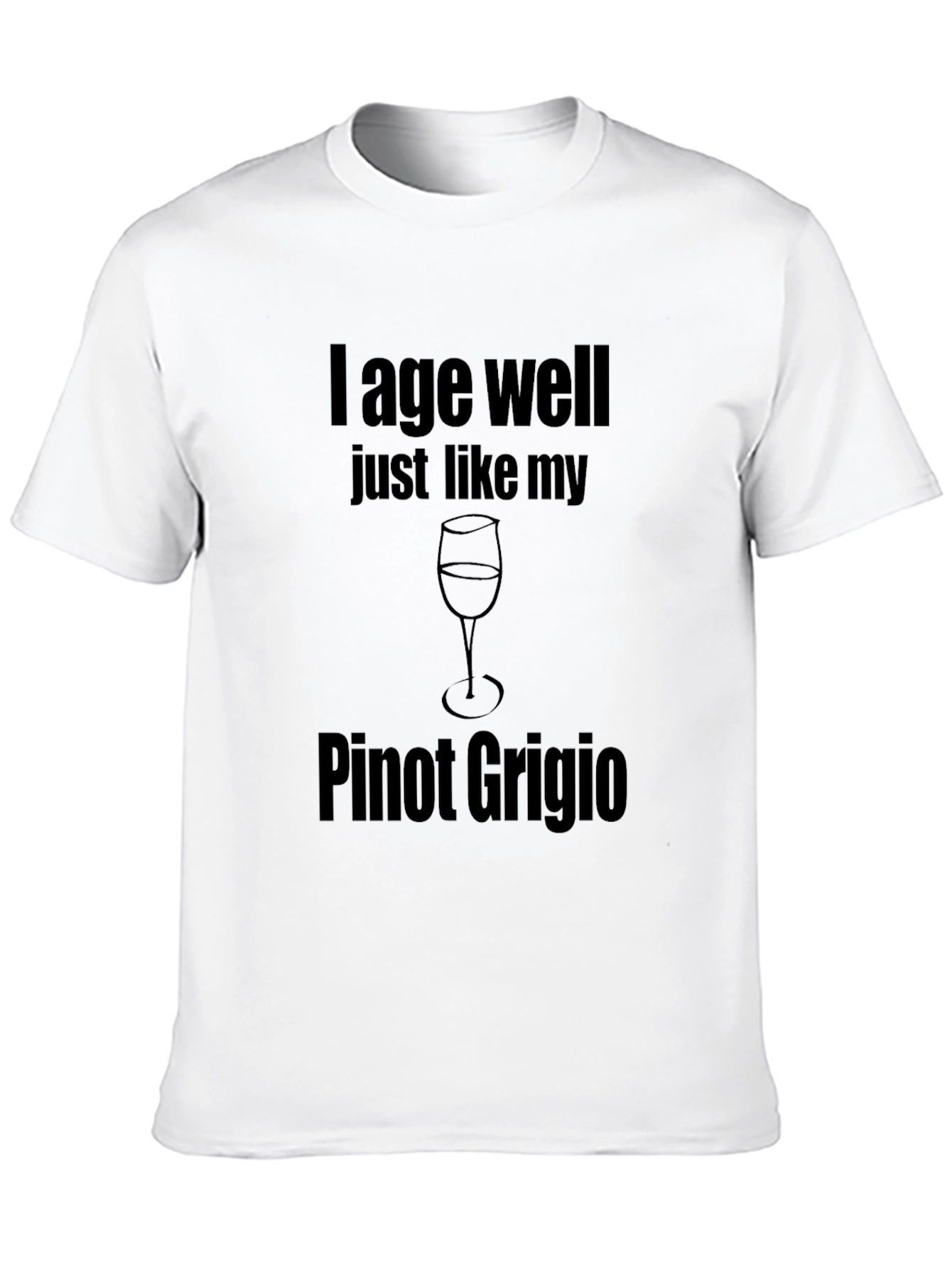I Age Well Pinot Grigio Graphic Tee