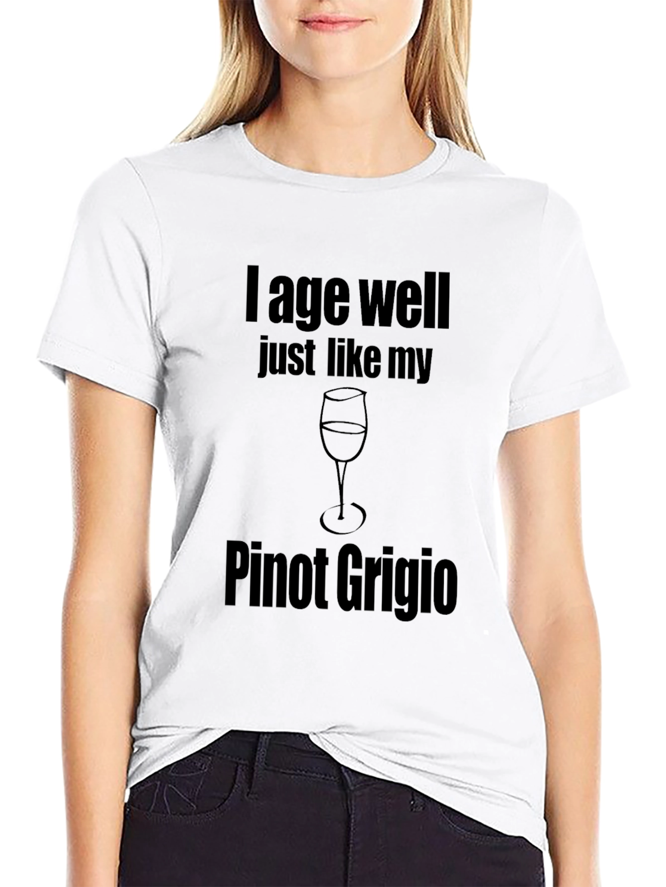 I Age Well Pinot Grigio Graphic Tee