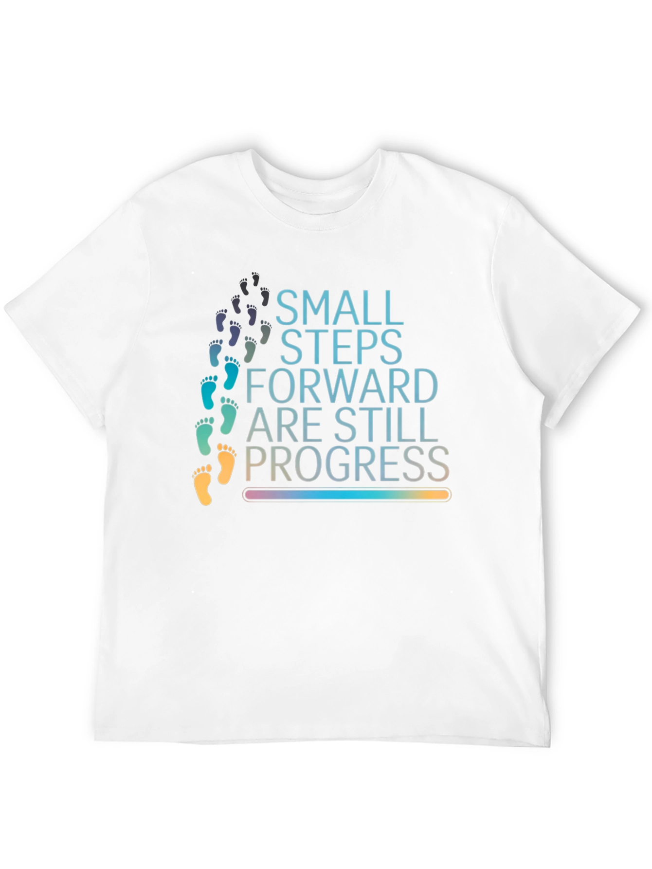 Small Steps Forward T-Shirt - Progress Tee