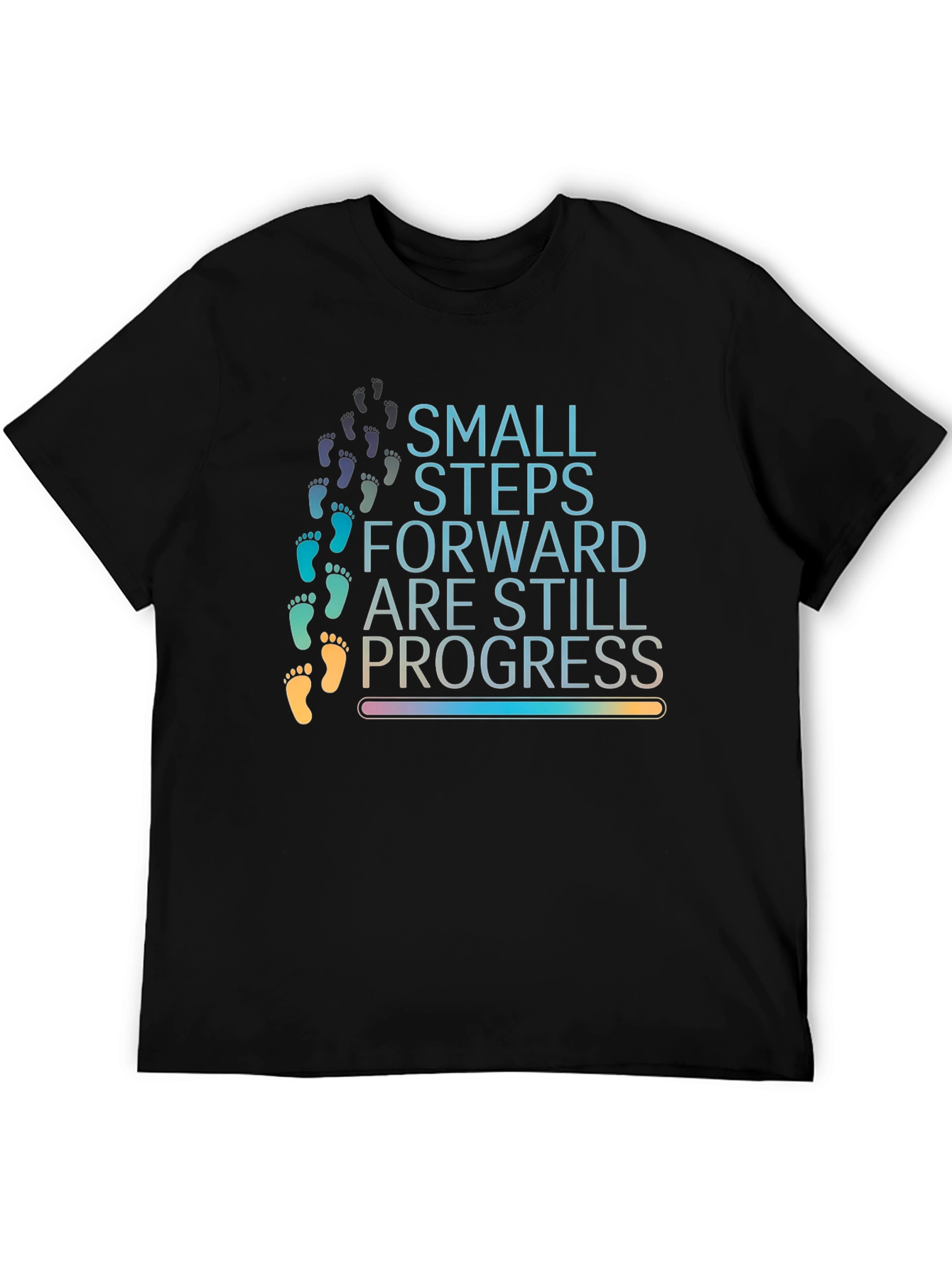 Small Steps Forward T-Shirt - Progress Tee