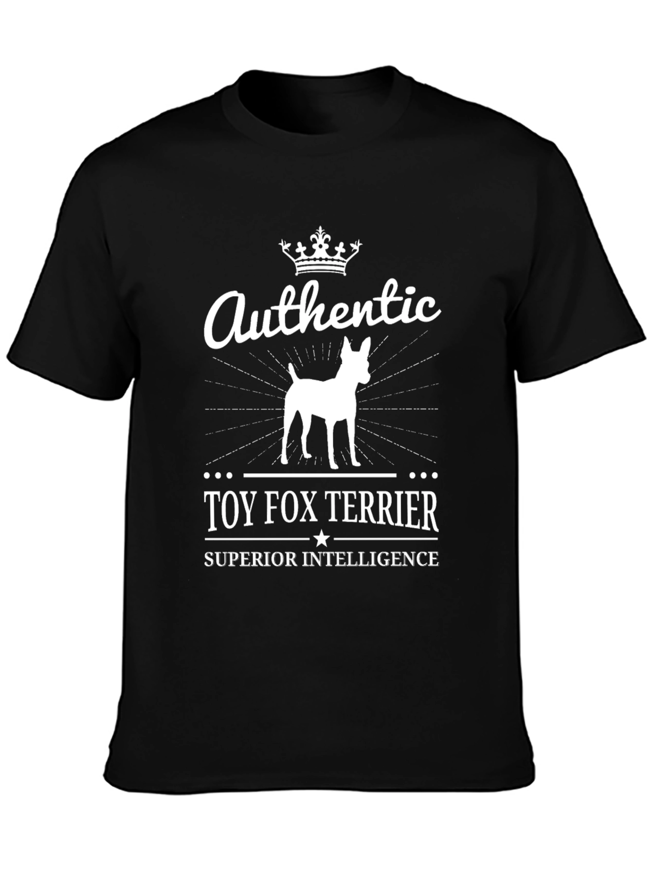 Authentic Toy Fox Terrier Graphic T-Shirt