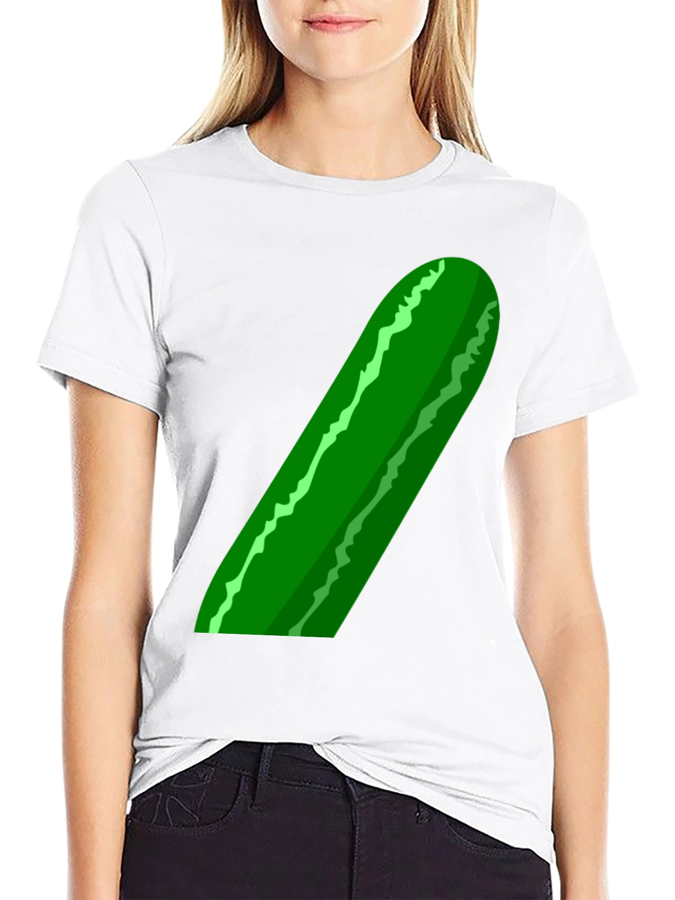 Funny Pickle Graphic Tee - Novelty T-Shirt