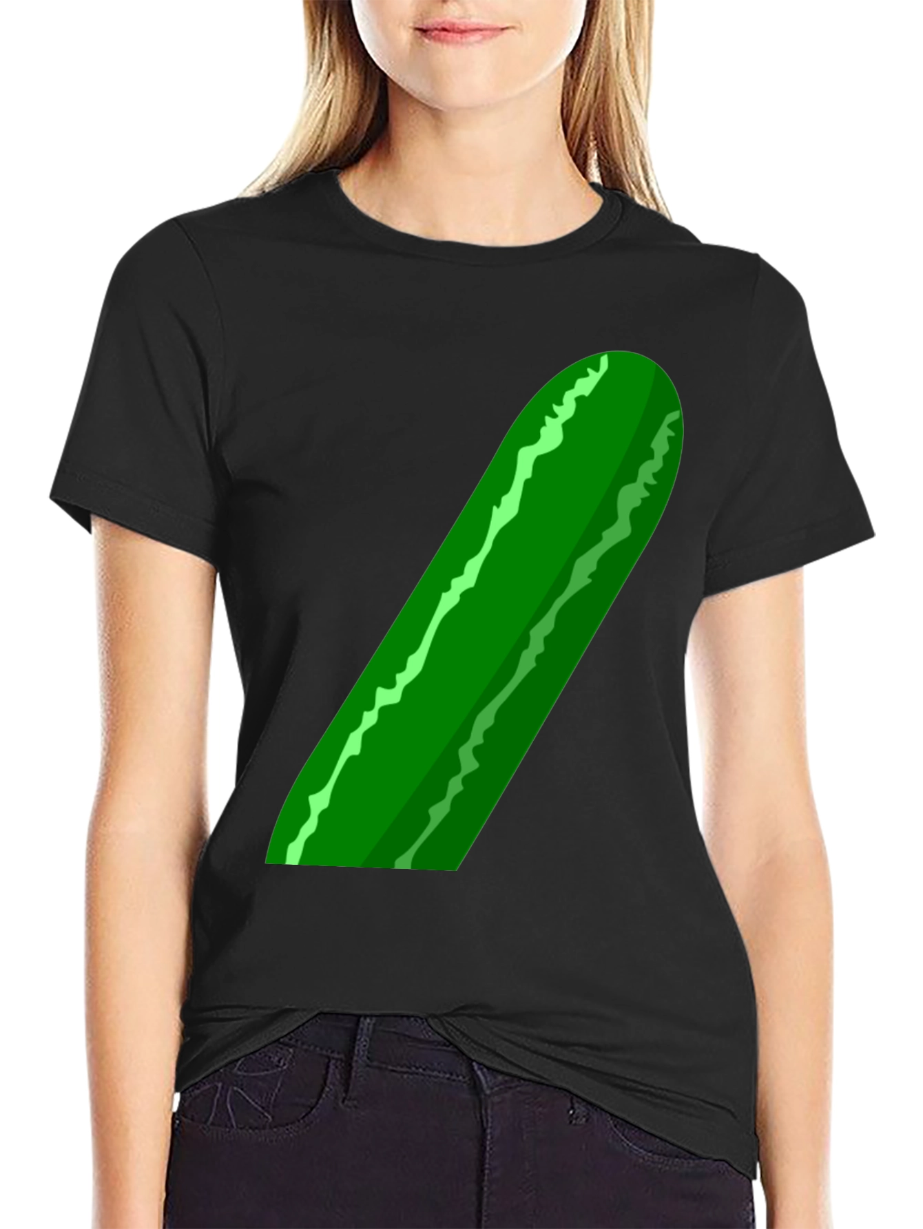 Funny Pickle Graphic Tee - Novelty T-Shirt