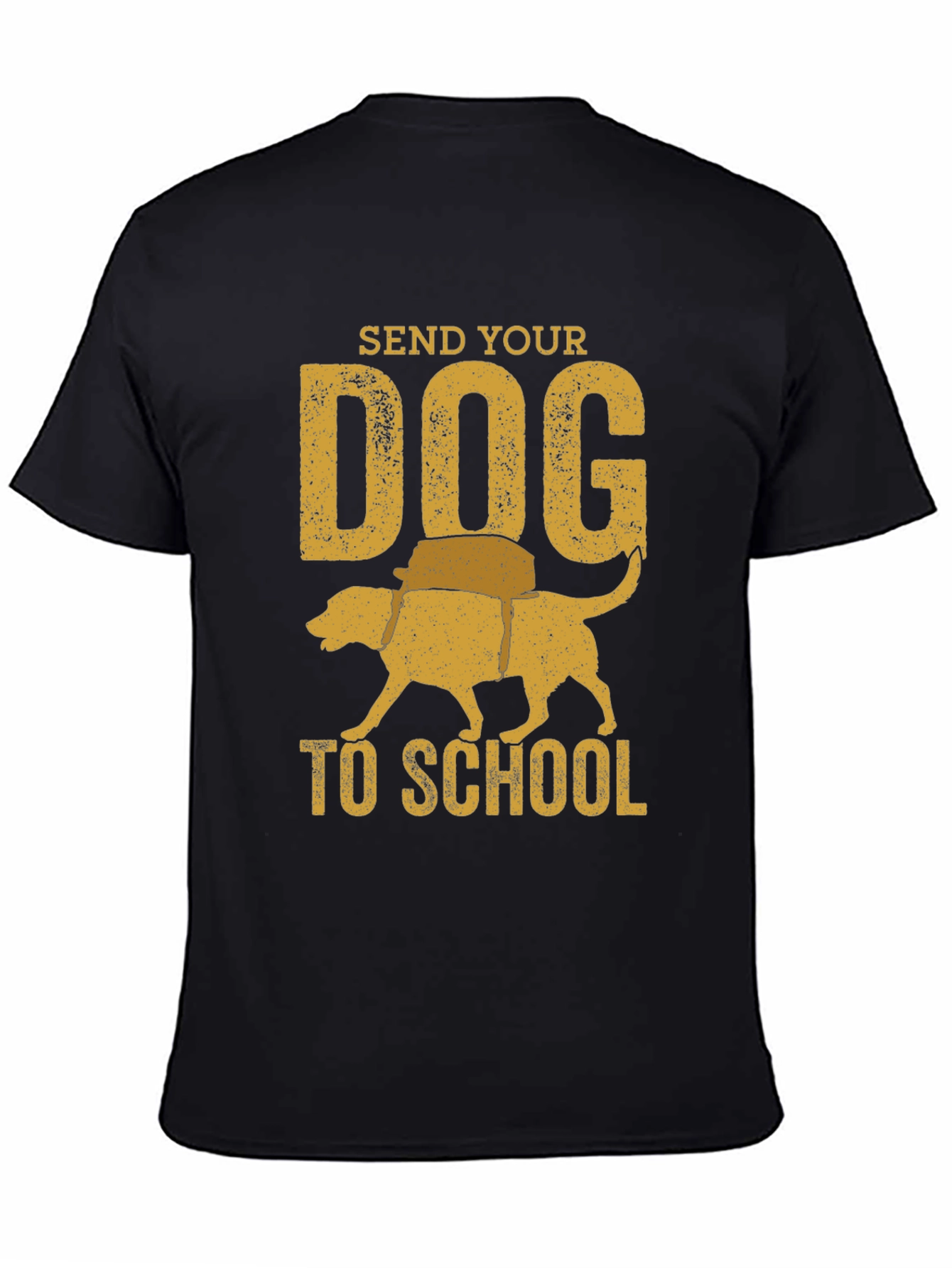 Send Your Dog To School Graphic T-Shirt