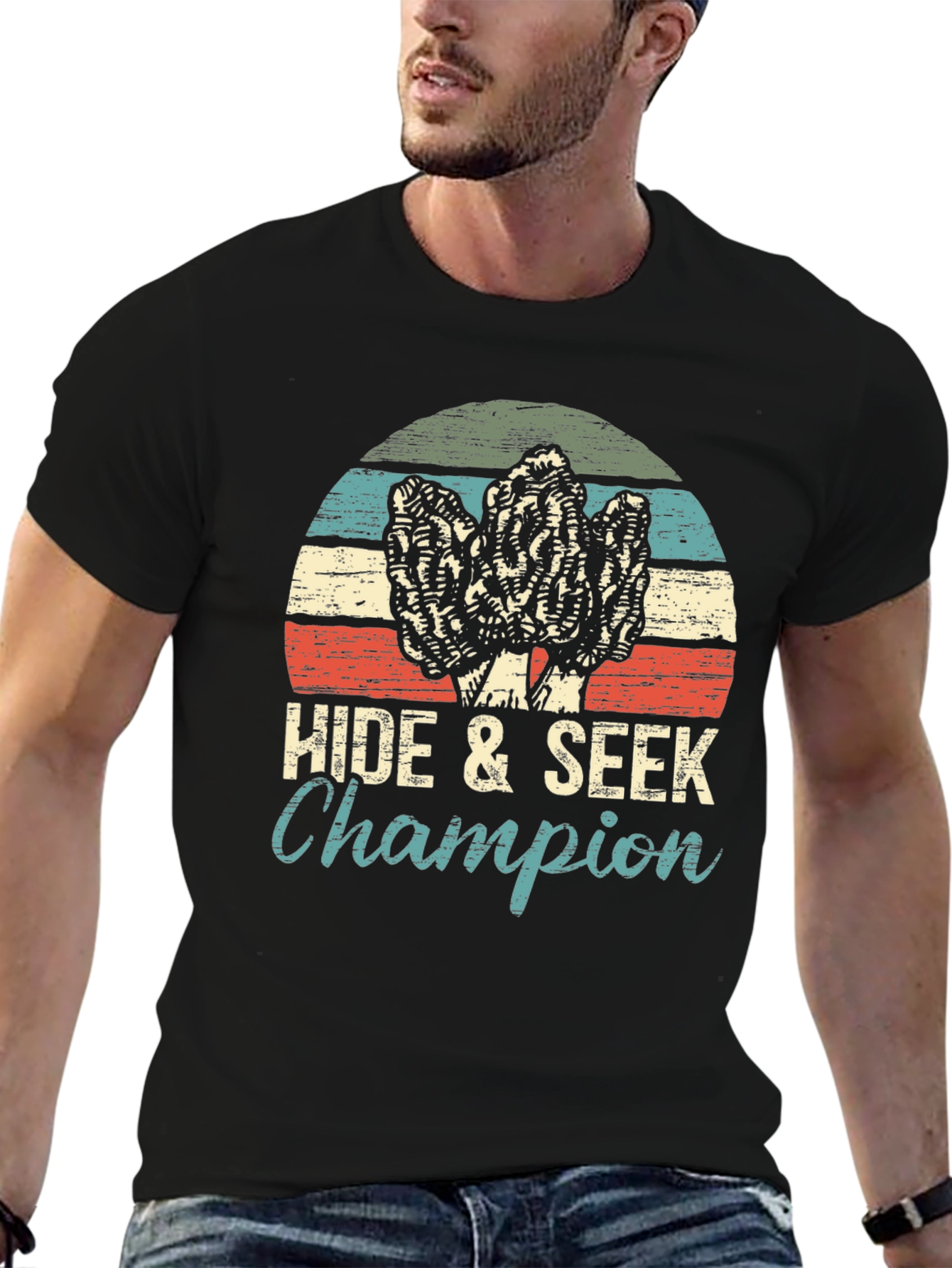 Hide & Seek Champion Morel Mushroom T-Shirt