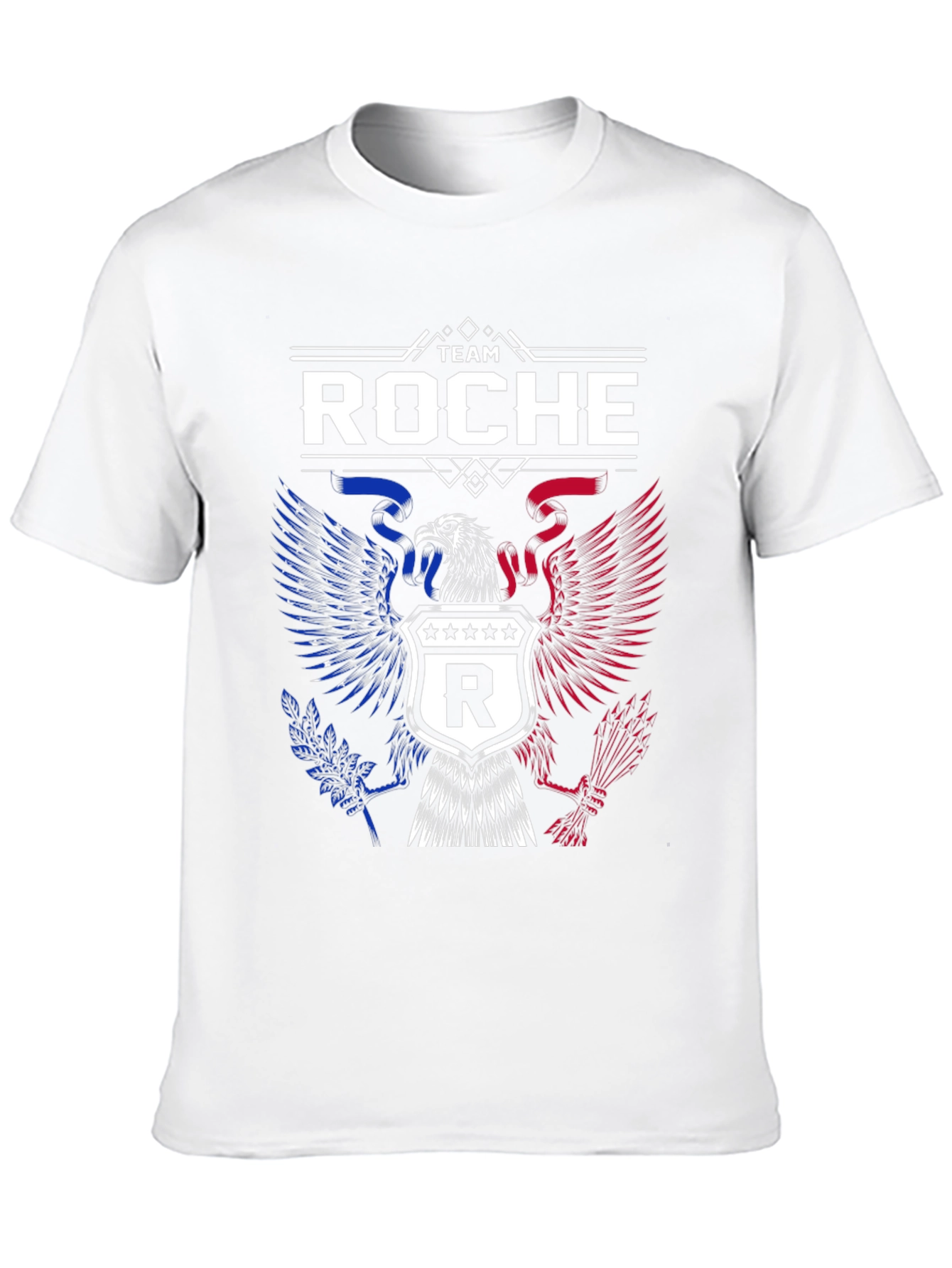 Team Roche Patriotic Eagle Graphic T-Shirt
