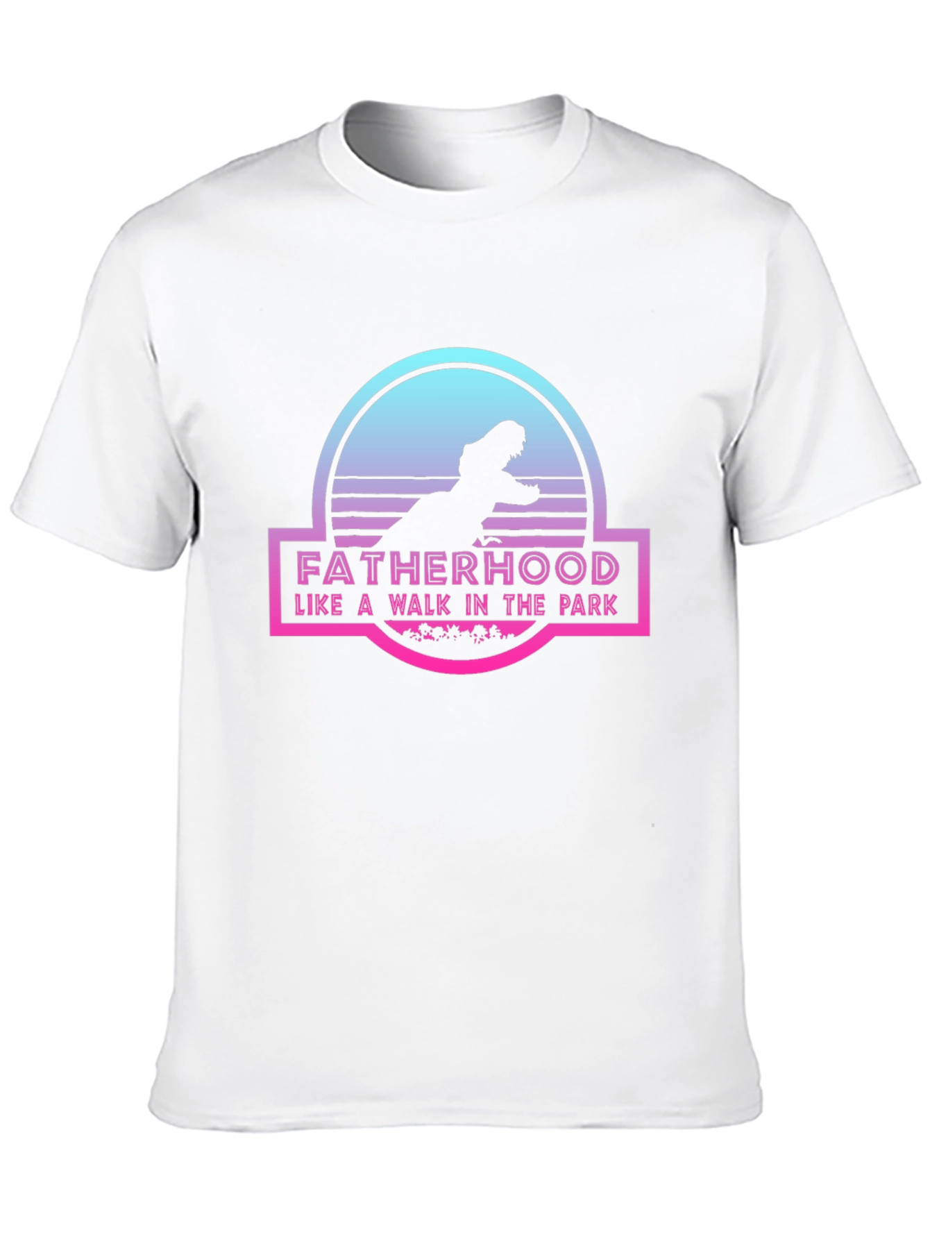 Fatherhood Jurassic Park Inspired T-Shirt