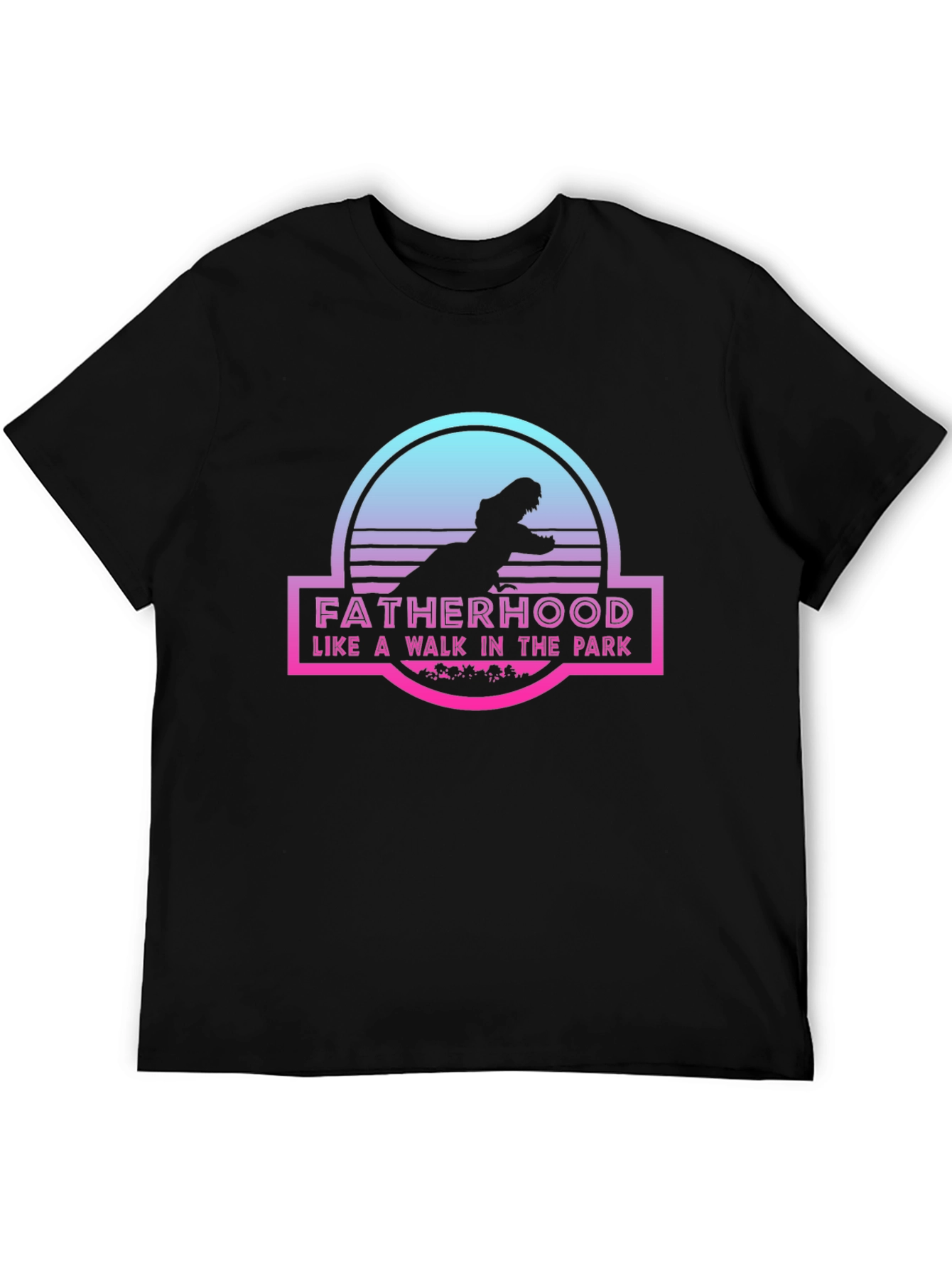 Fatherhood Jurassic Park Inspired T-Shirt