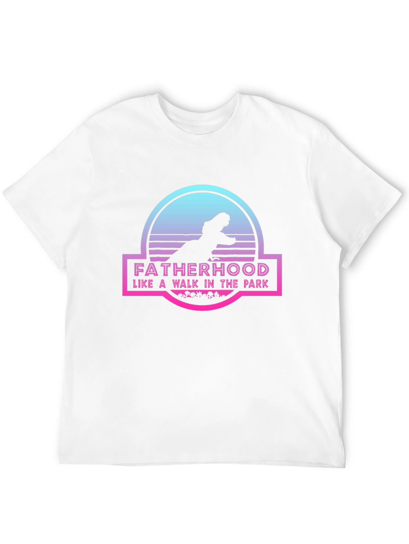Fatherhood Jurassic Park Inspired T-Shirt