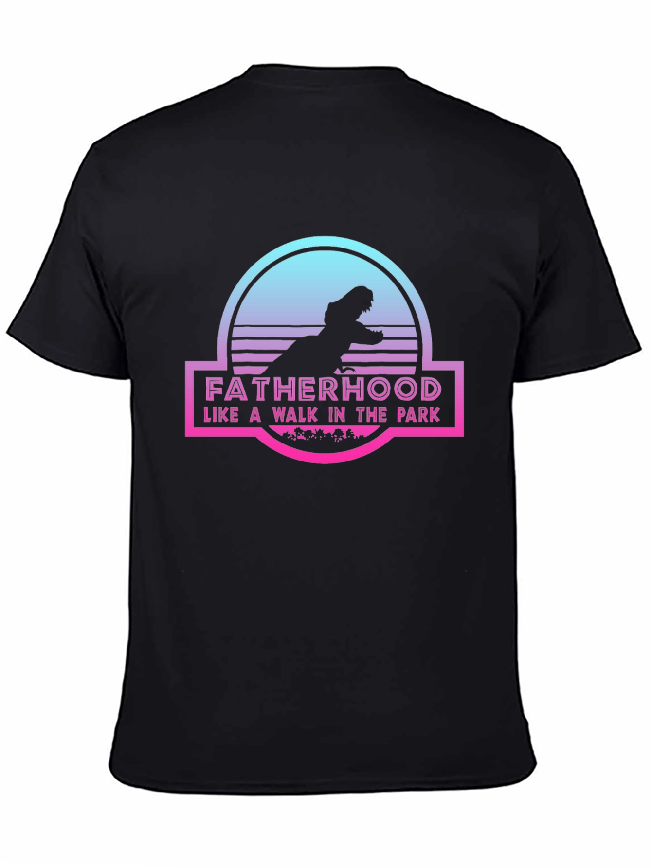 Fatherhood Jurassic Park Inspired T-Shirt