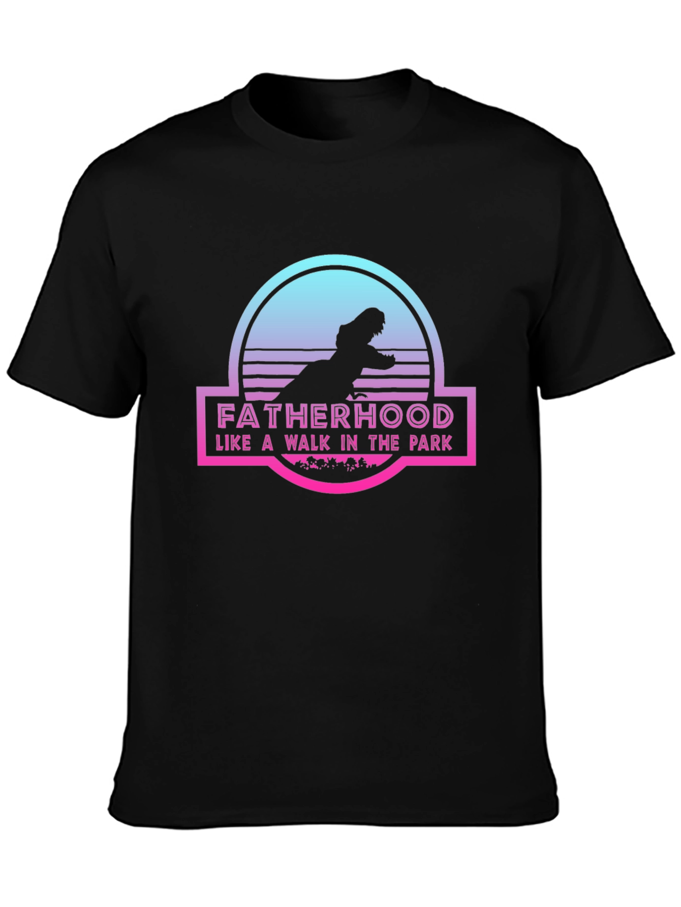 Fatherhood Jurassic Park Inspired T-Shirt