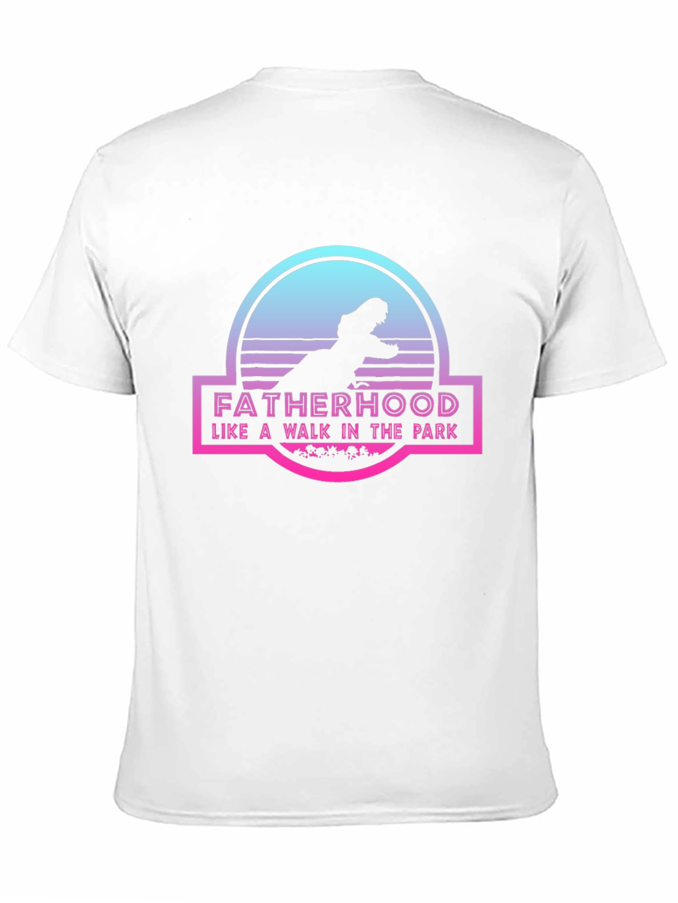 Fatherhood Jurassic Park Inspired T-Shirt