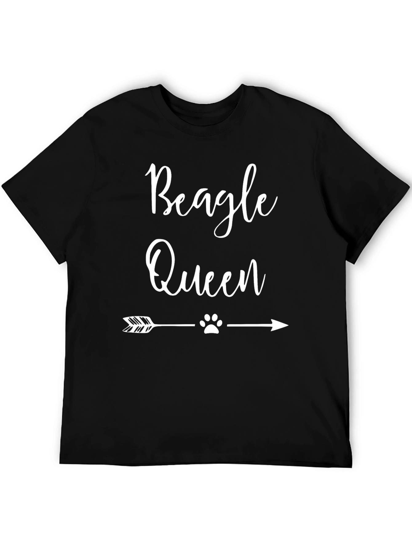Beagle Queen Graphic Tee - Dog Lover T-Shirt