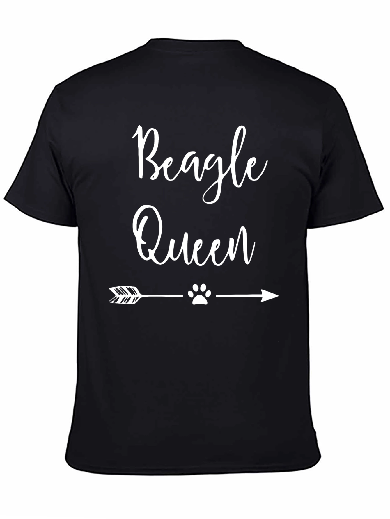 Beagle Queen Graphic Tee - Dog Lover T-Shirt