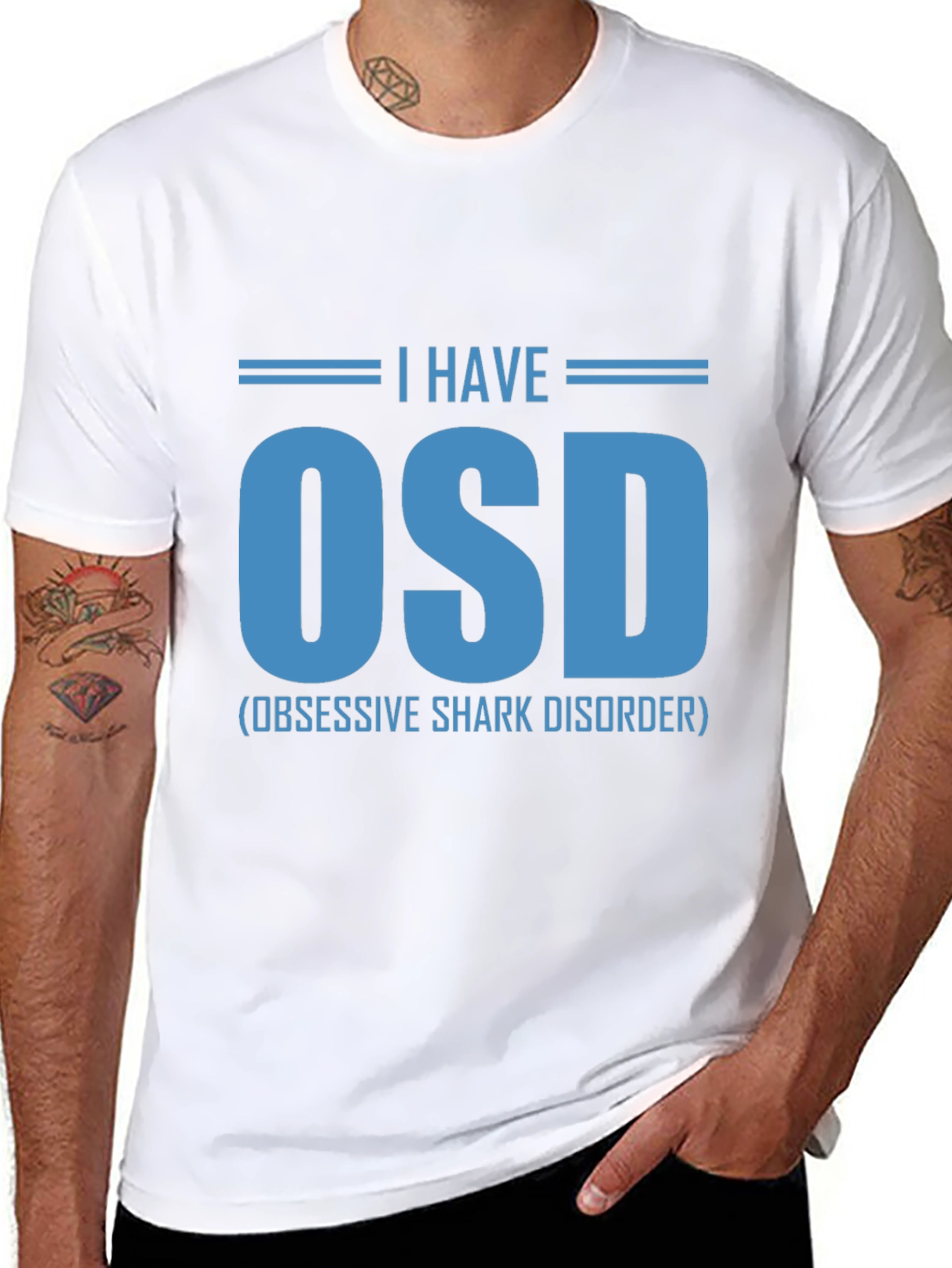 I Have OSD T-Shirt - Obsessive Shark Disorder