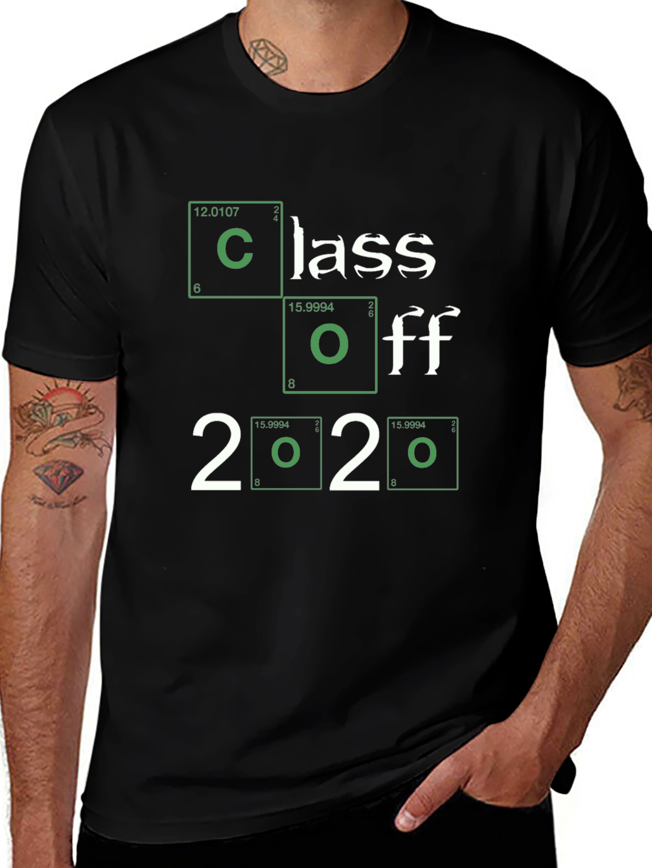 Class Of 2020 Periodic Table T-Shirt