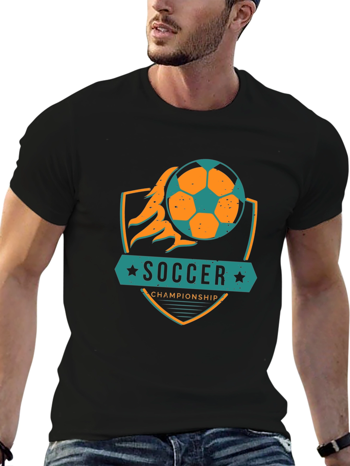 Soccer Championship Graphic T-Shirt