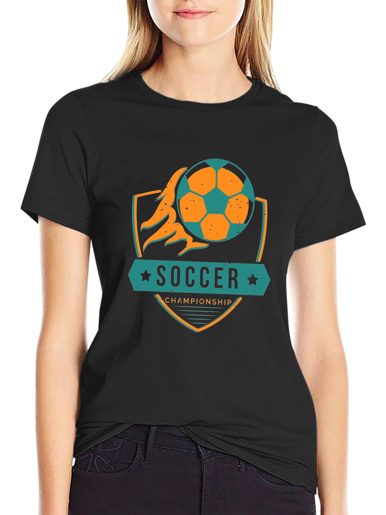 Soccer Championship Graphic T-Shirt