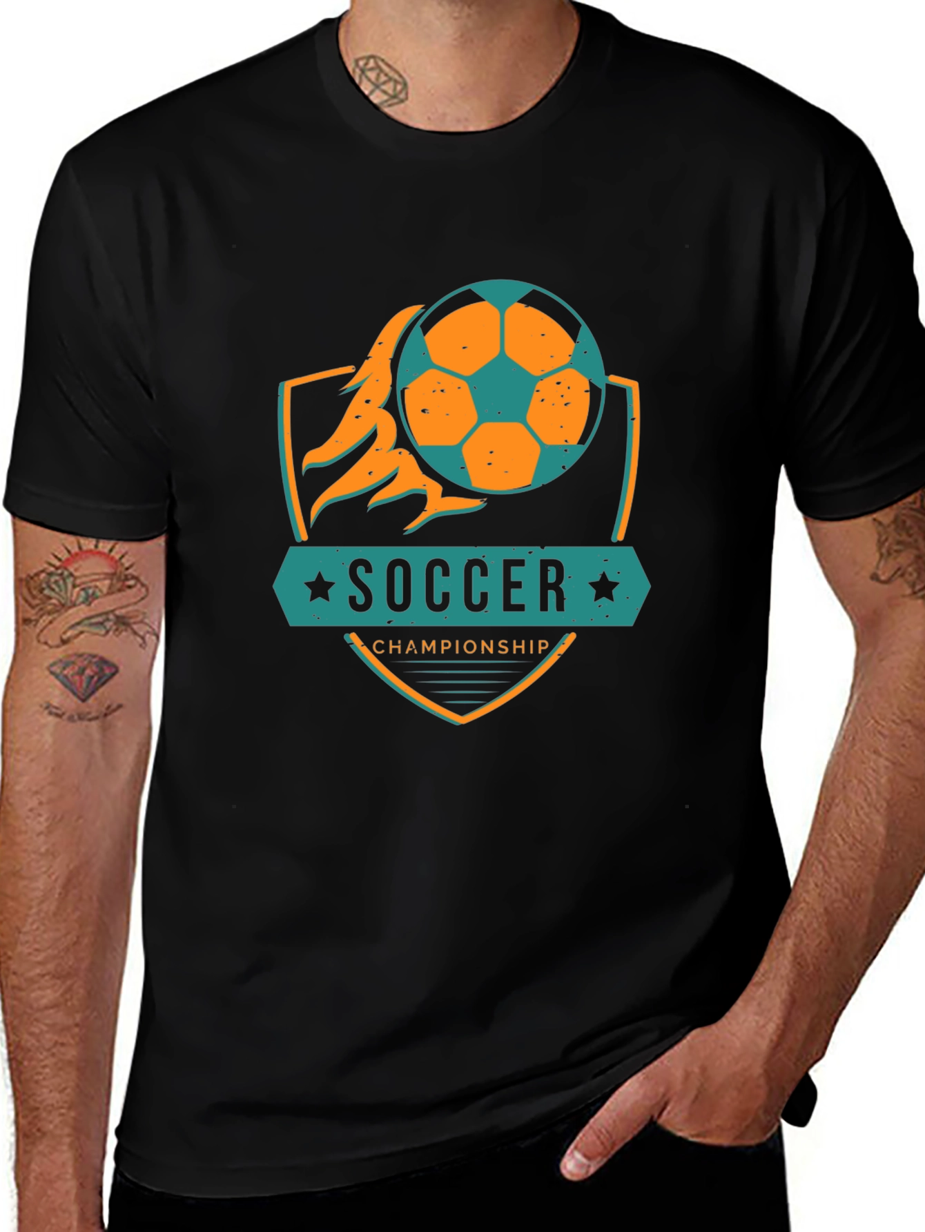 Soccer Championship Graphic T-Shirt