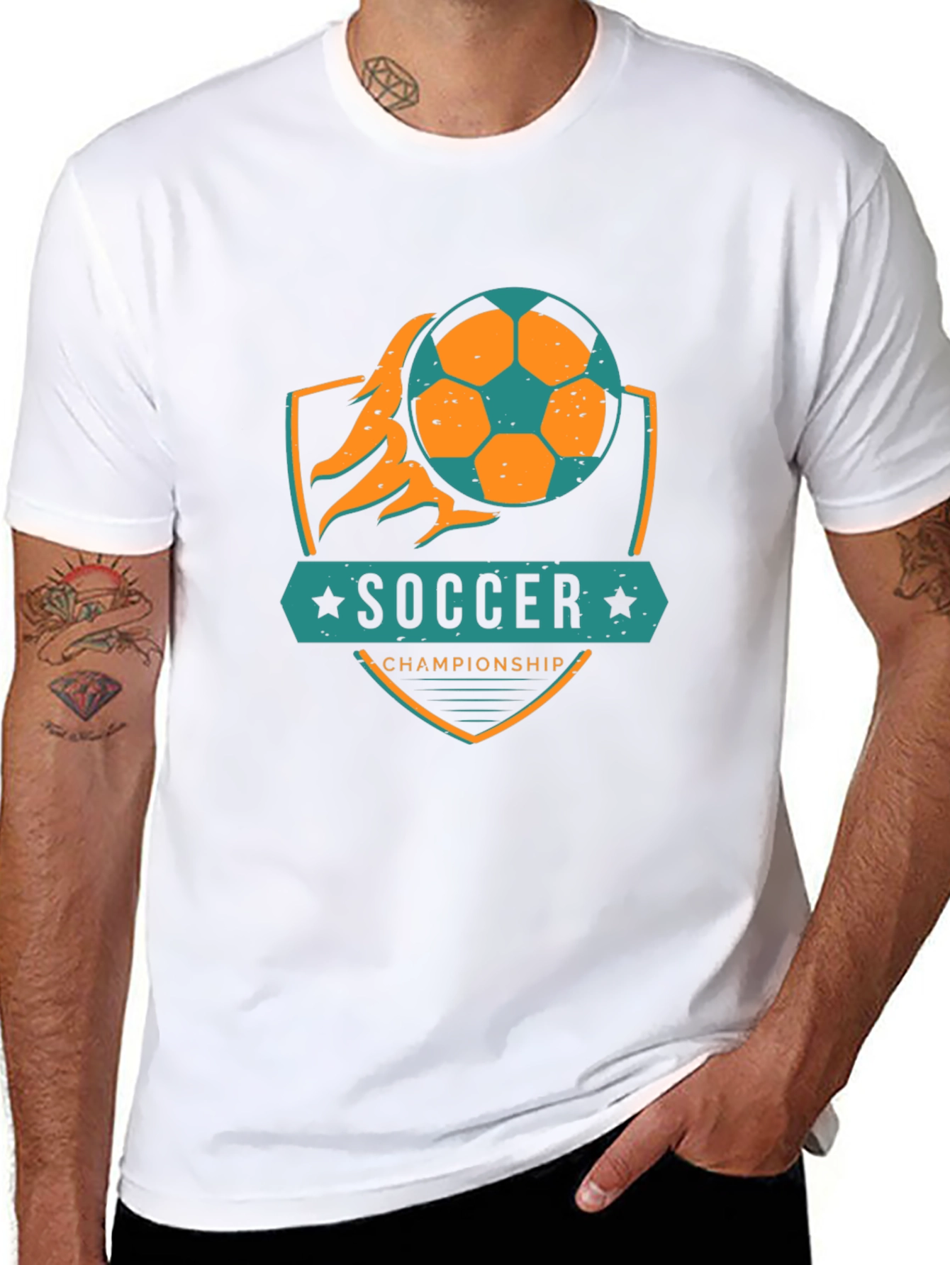Soccer Championship Graphic T-Shirt