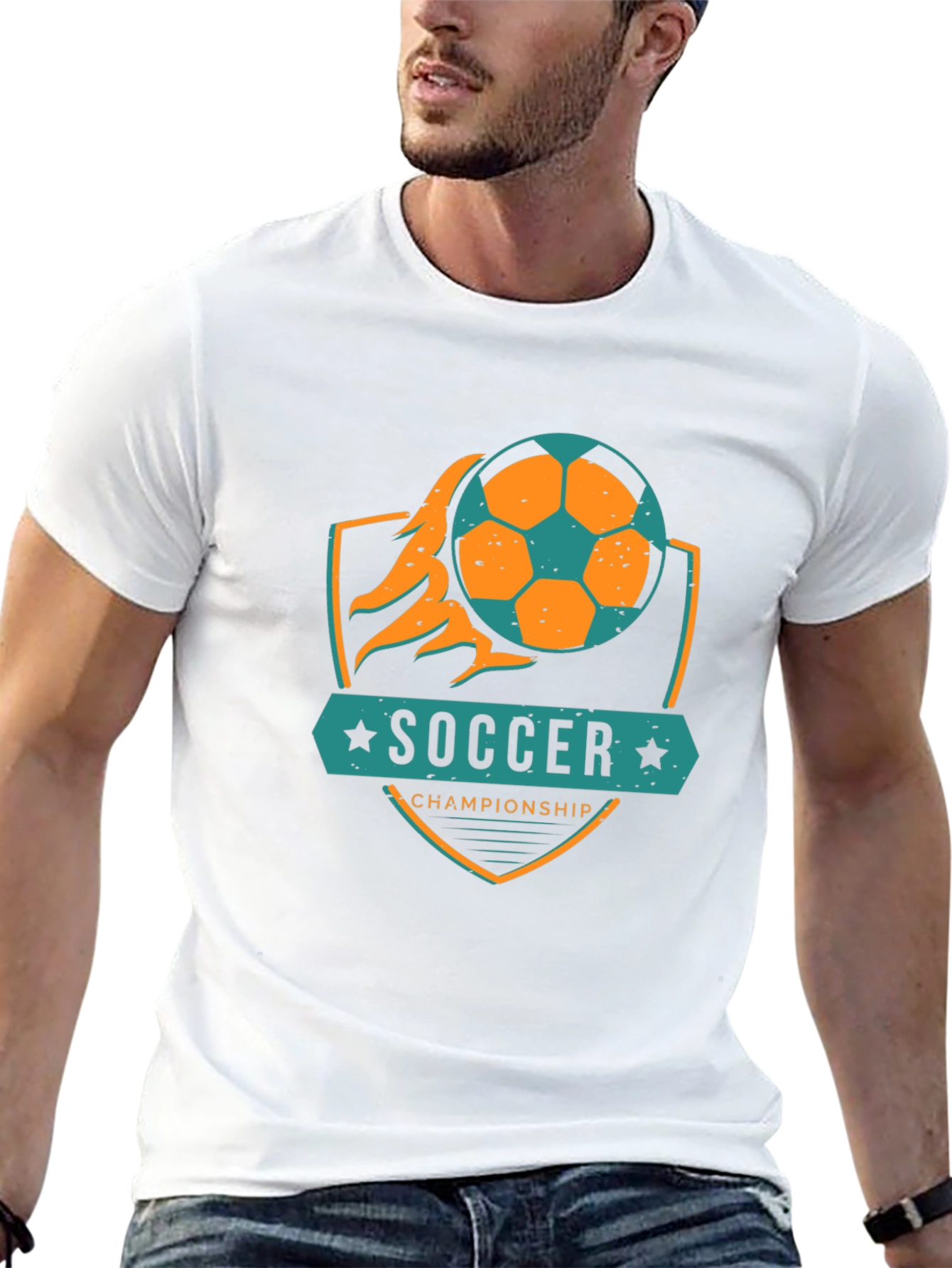 Soccer Championship Graphic T-Shirt
