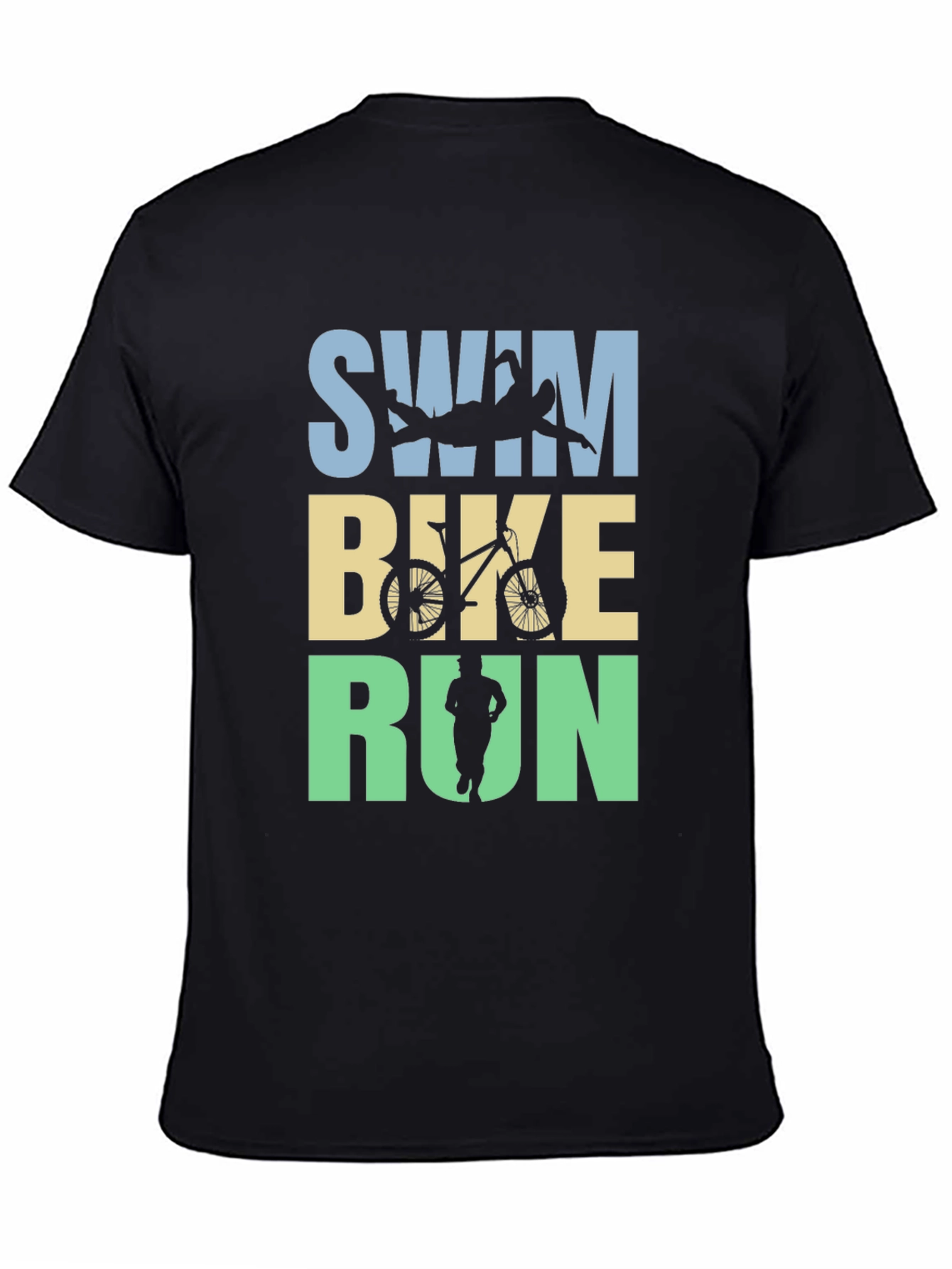 Triathlon Swim Bike Run T-Shirt