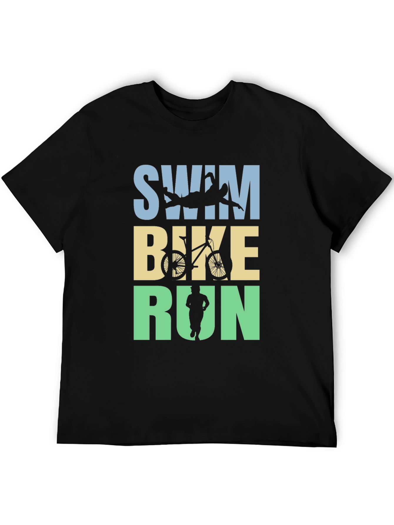 Triathlon Swim Bike Run T-Shirt