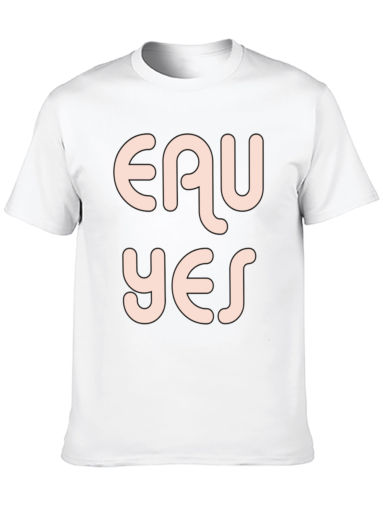 Eau Yes Graphic Tee - Stylish and Trendy